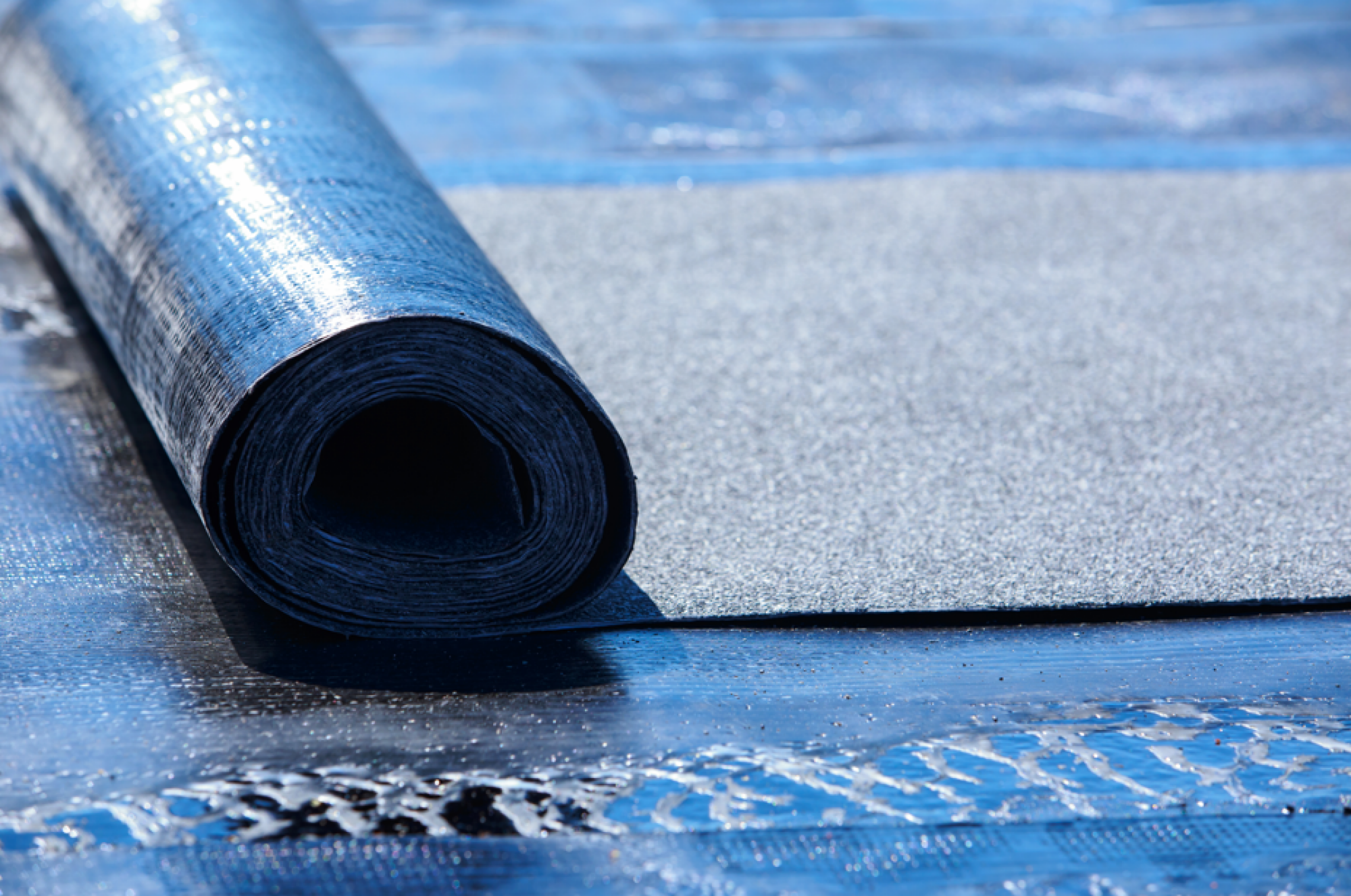 Couverture en membrane epdm