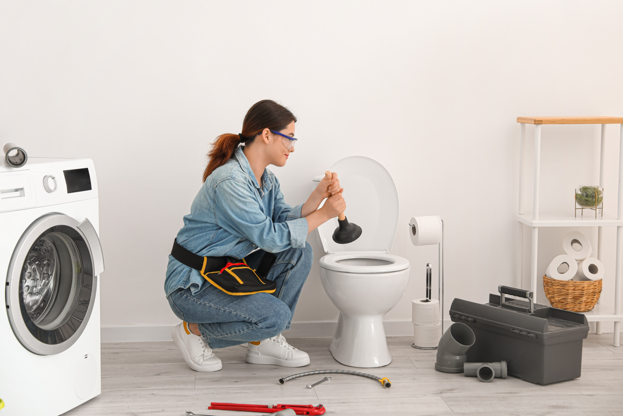 Débouchage de WC