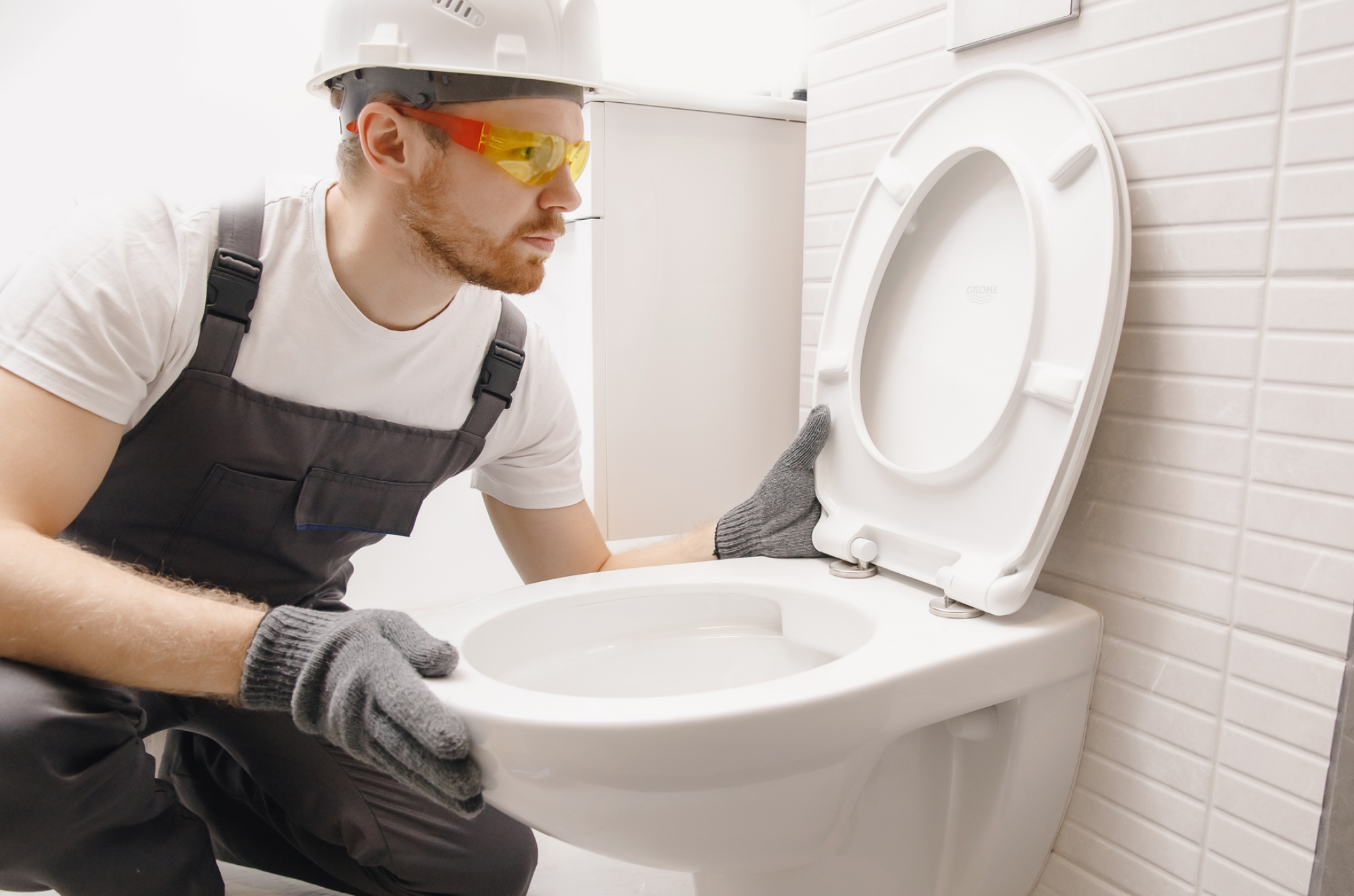 Fourniture et pose de WC broyeur