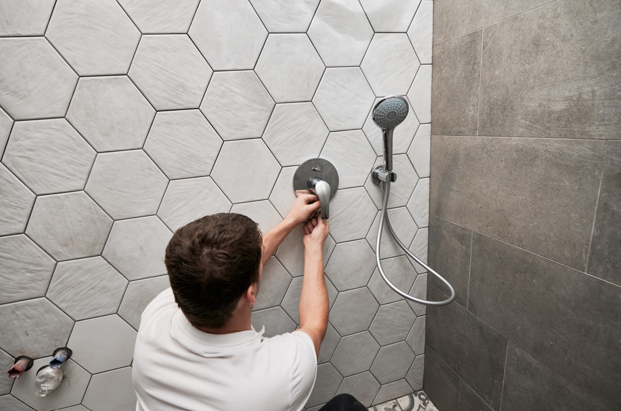 Rénovation d'une douche à l'italienne