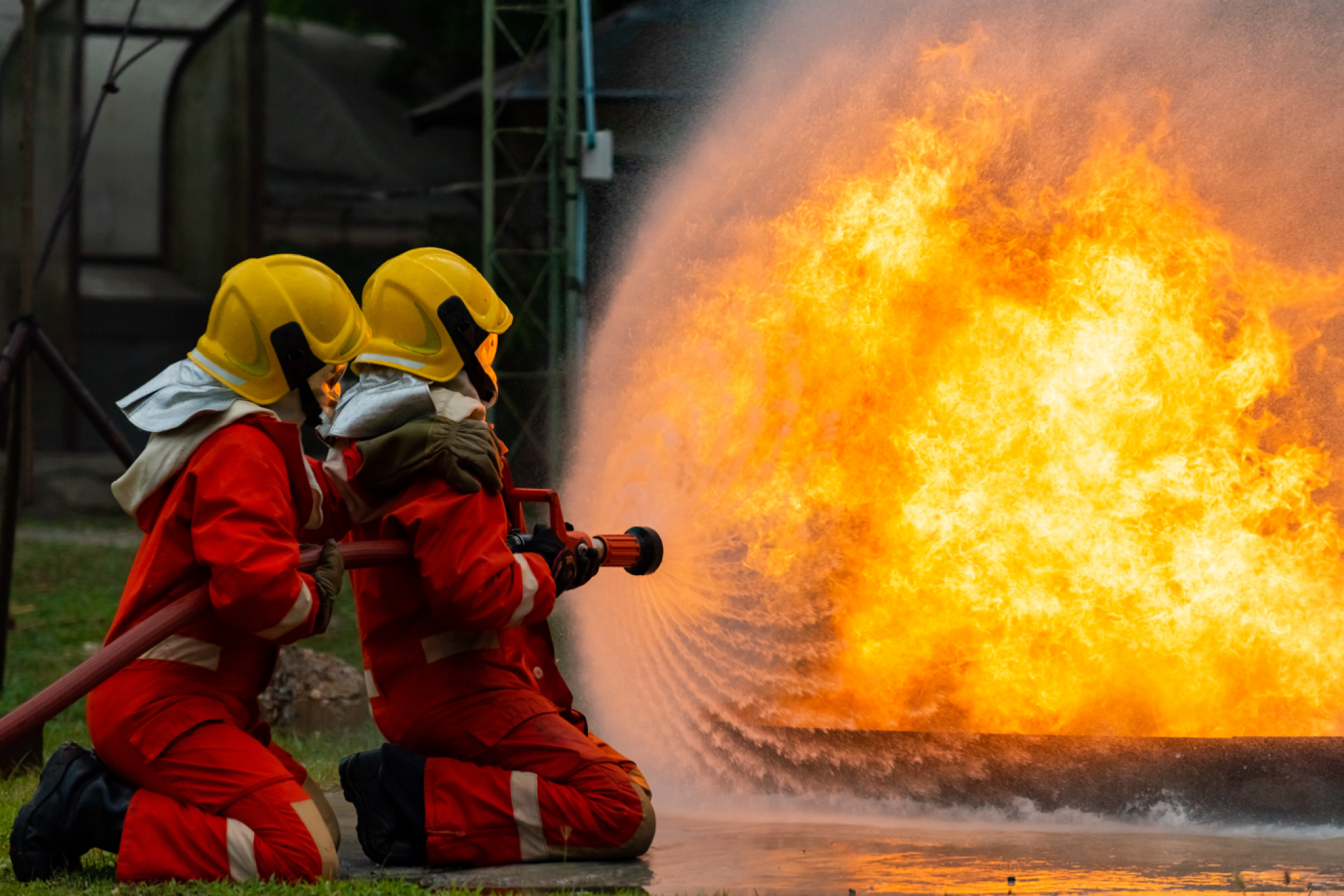 Couverture anti-feu
