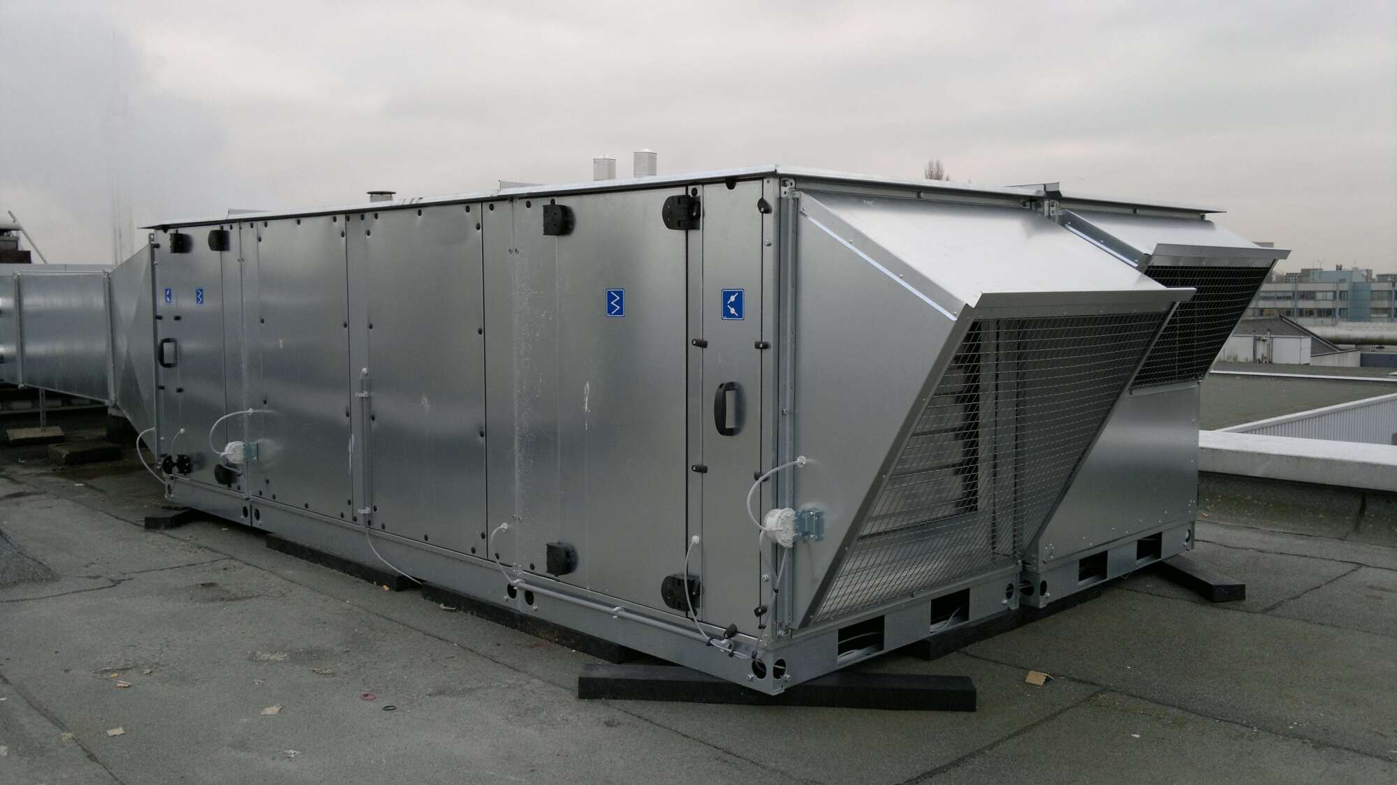 Installation de centrale de traitement d'air