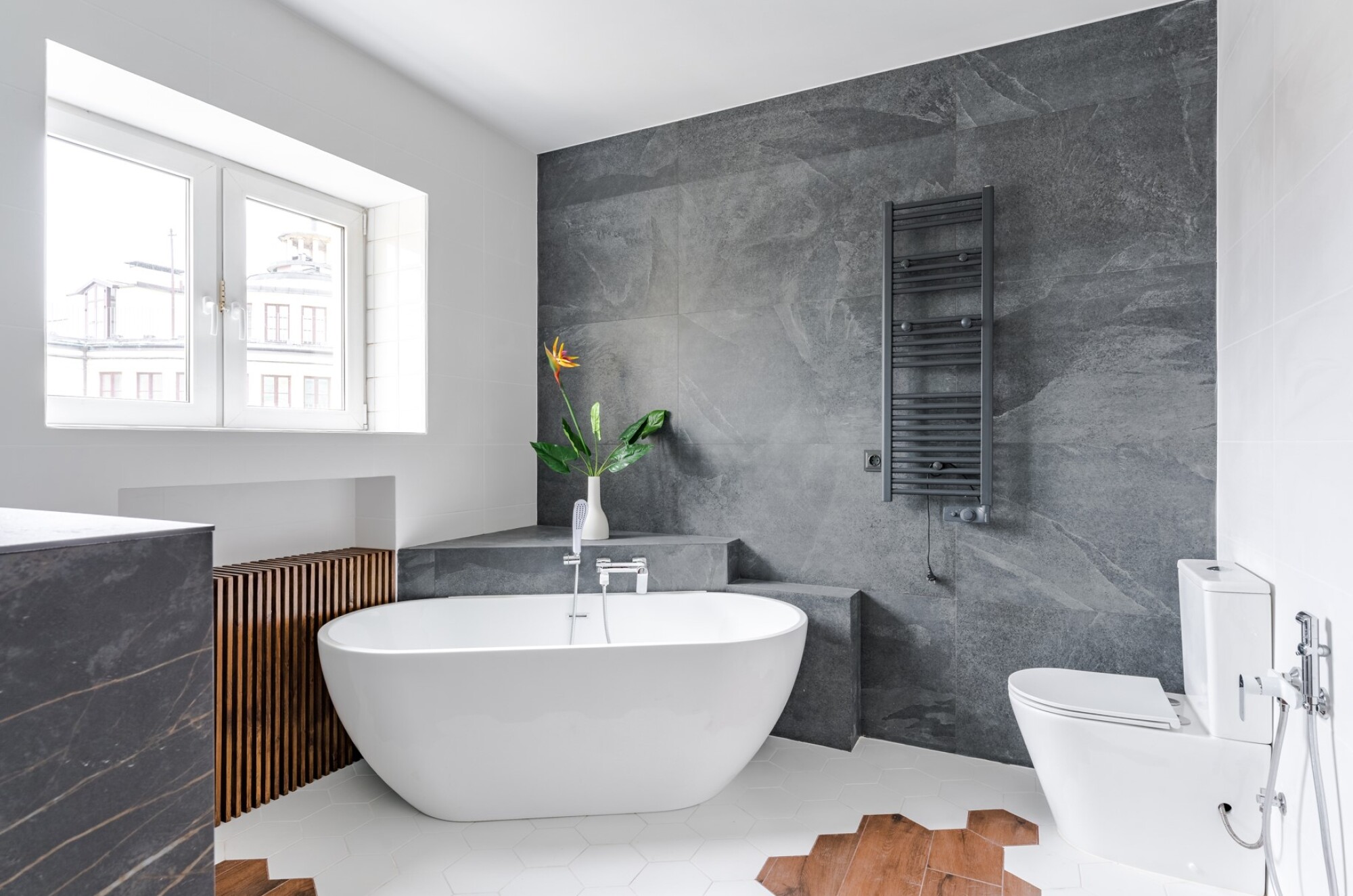 Pose baignoire design