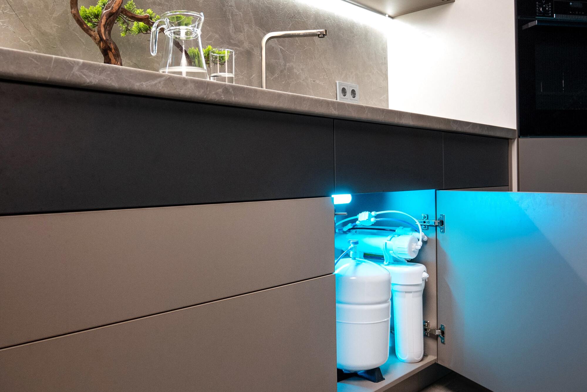 Unité de filtration sous évier