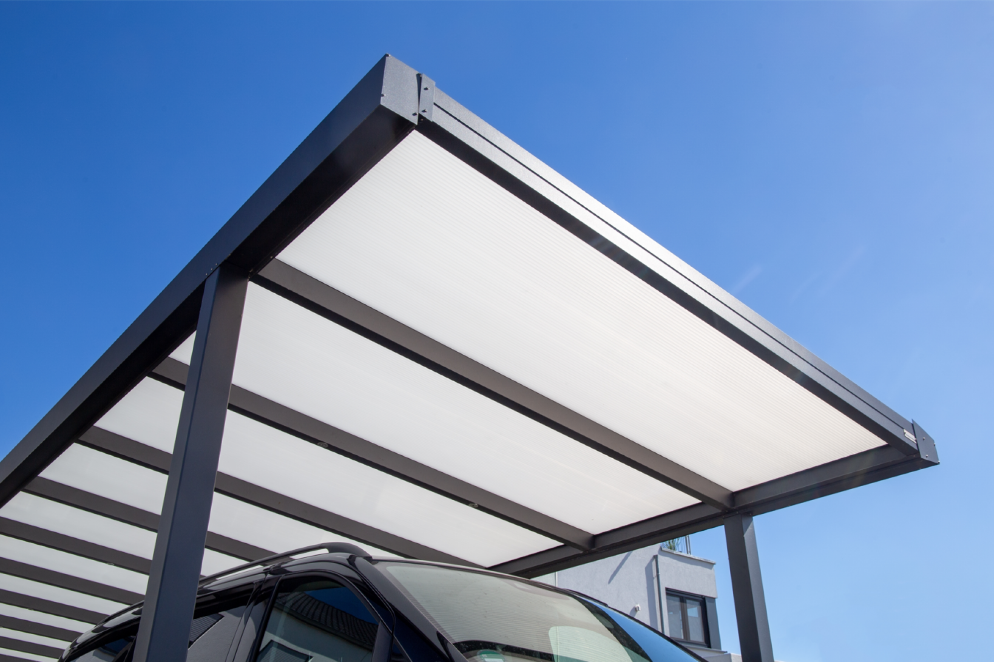 Réparation de carport en alu