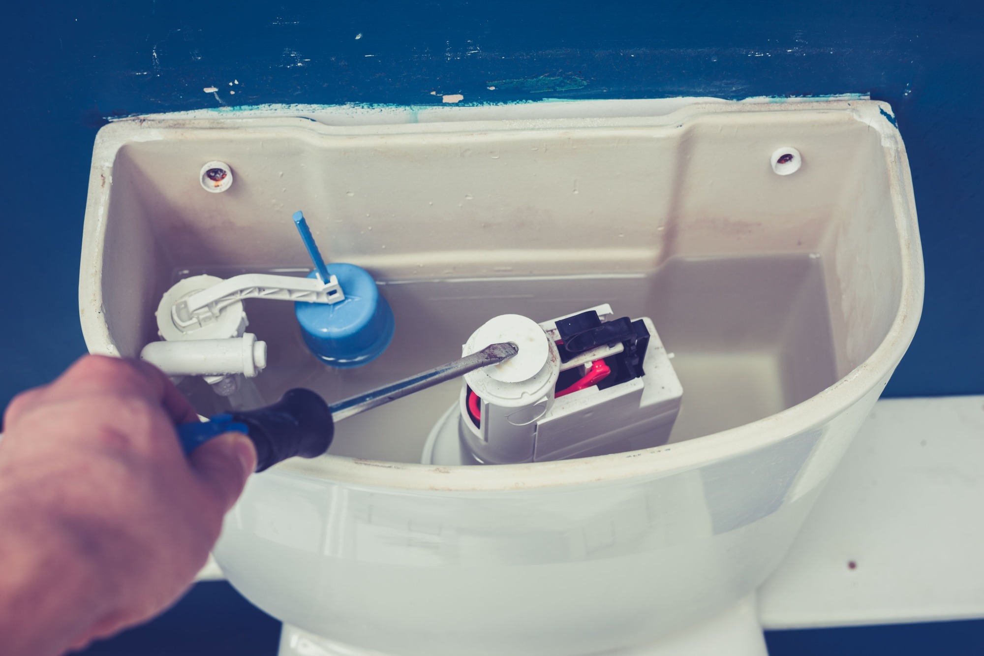 Changer un flotteur de wc