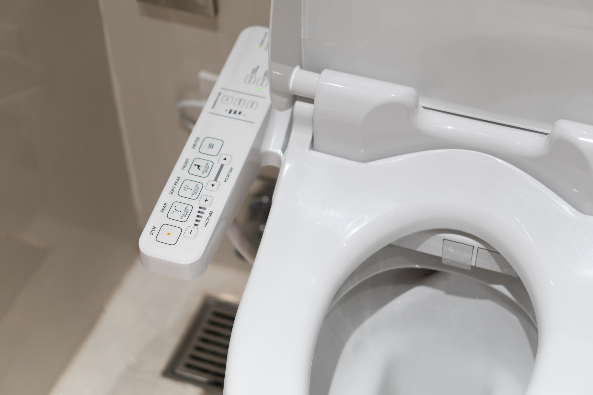 Installation de wc japonais