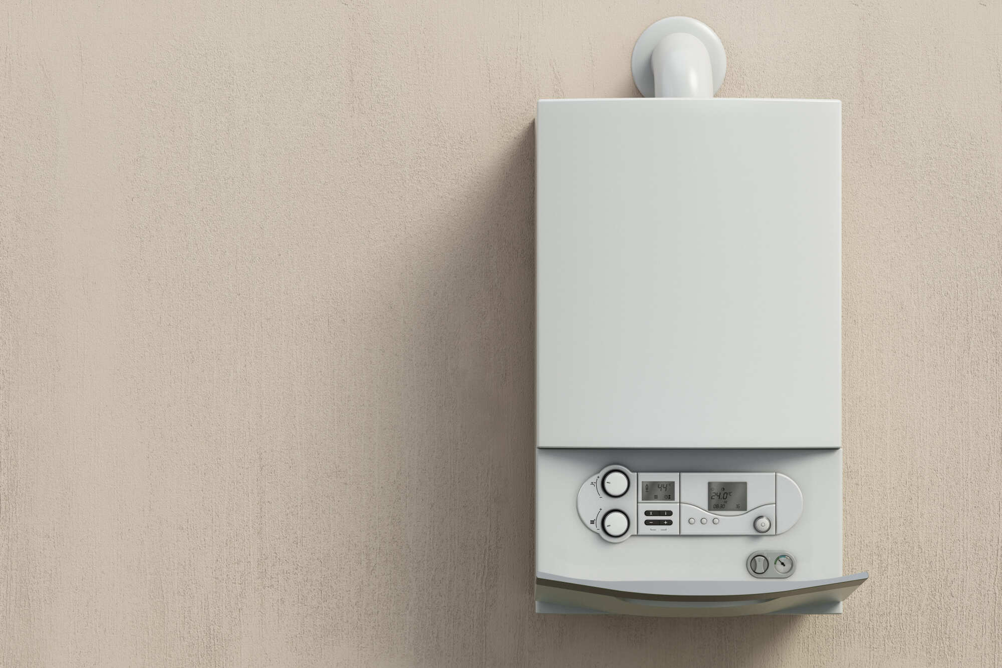 Installation d'un chauffe-eau extra plat