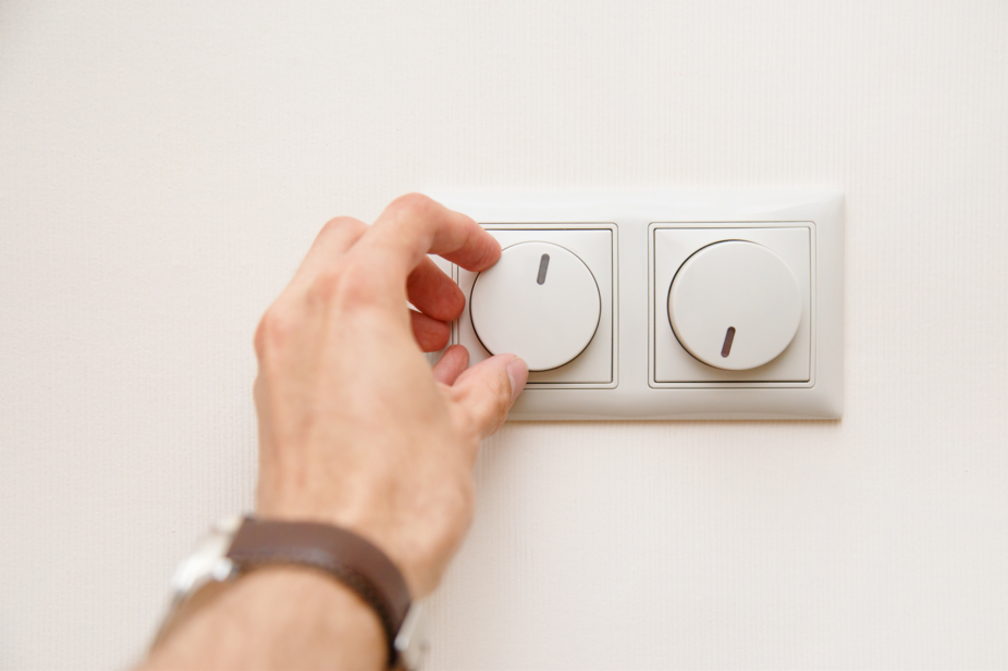 Installation variateur lumière