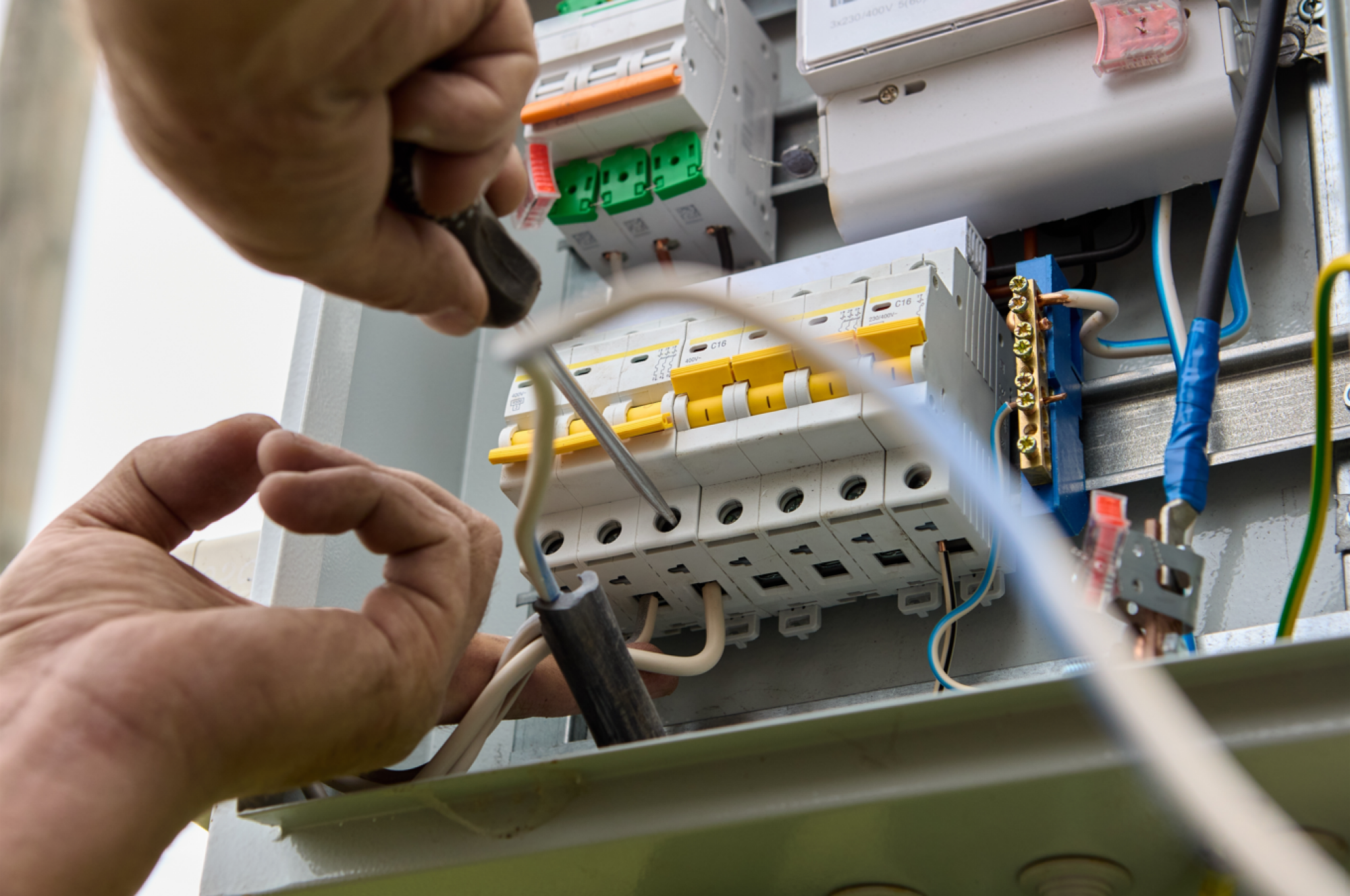 Maintenance de tableau électrique