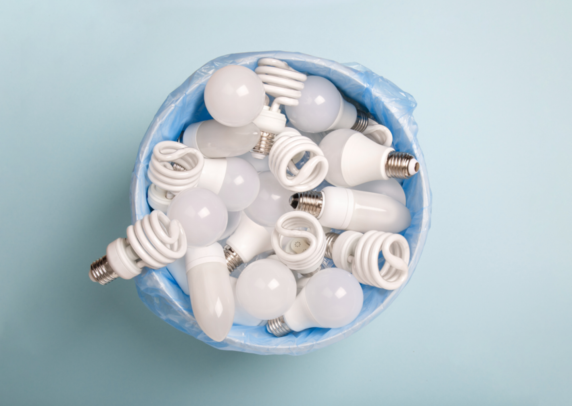 Service de recyclage d'ampoules