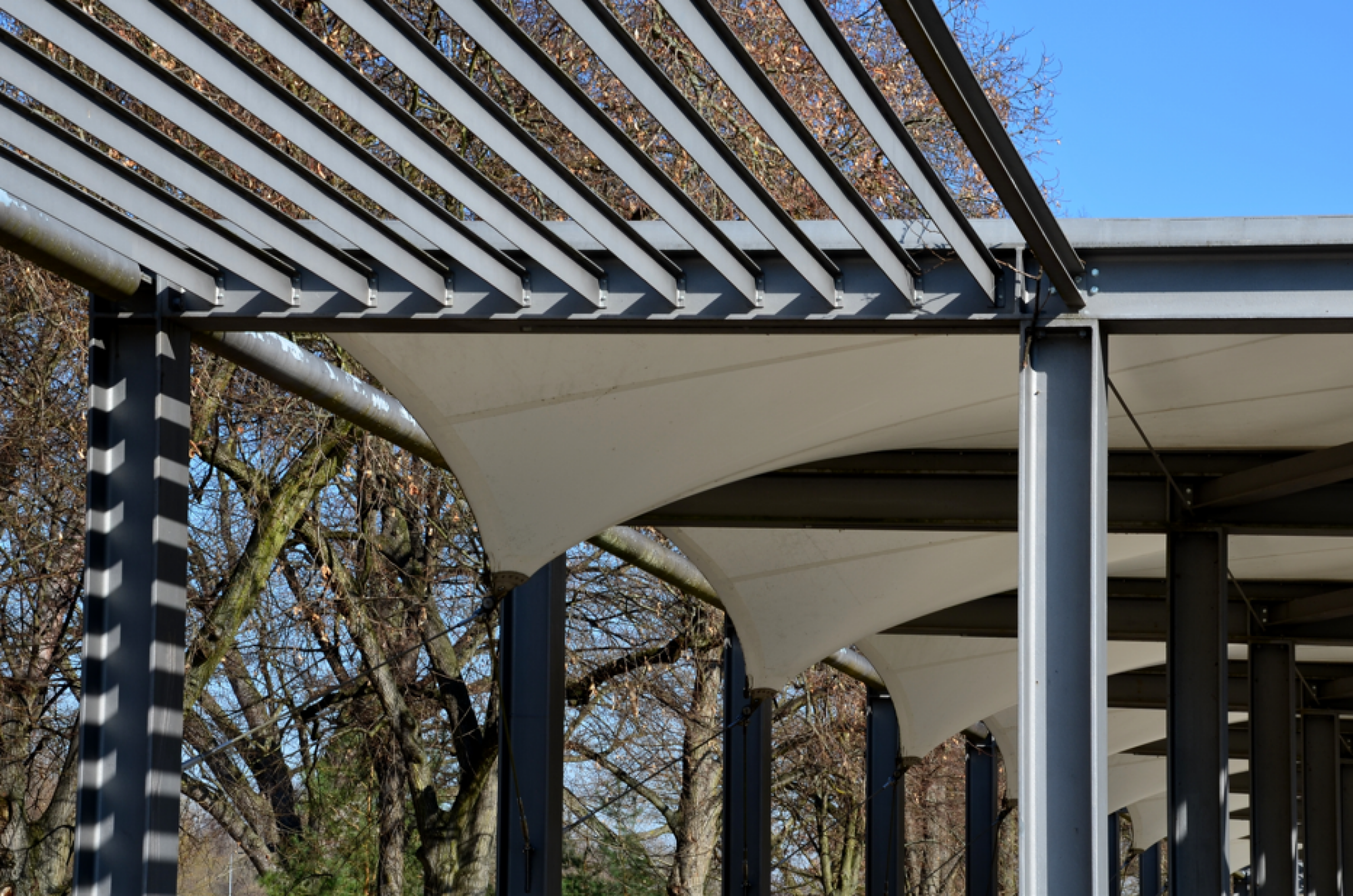 Changement de toile de pergola