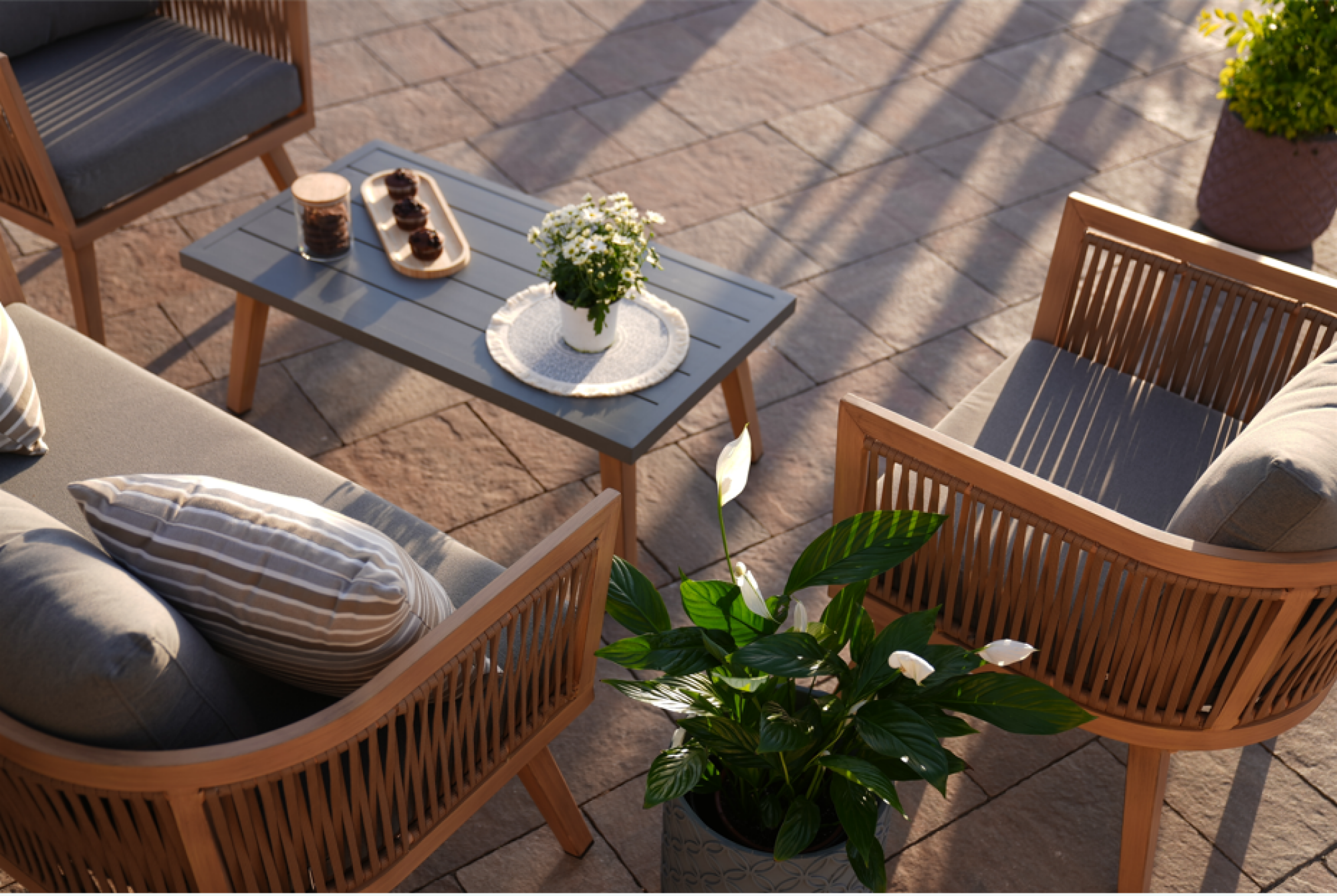 Conception de mobilier extérieur
