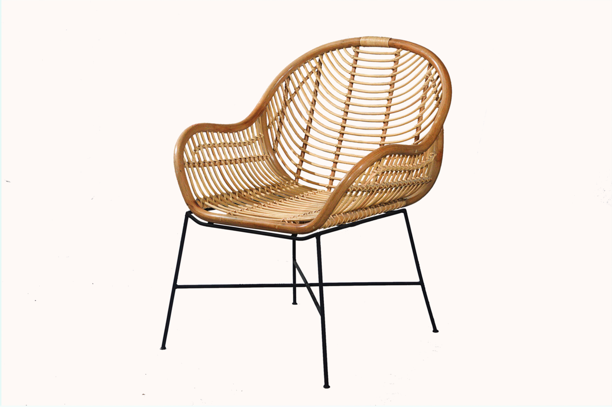 Chaise en rotin
