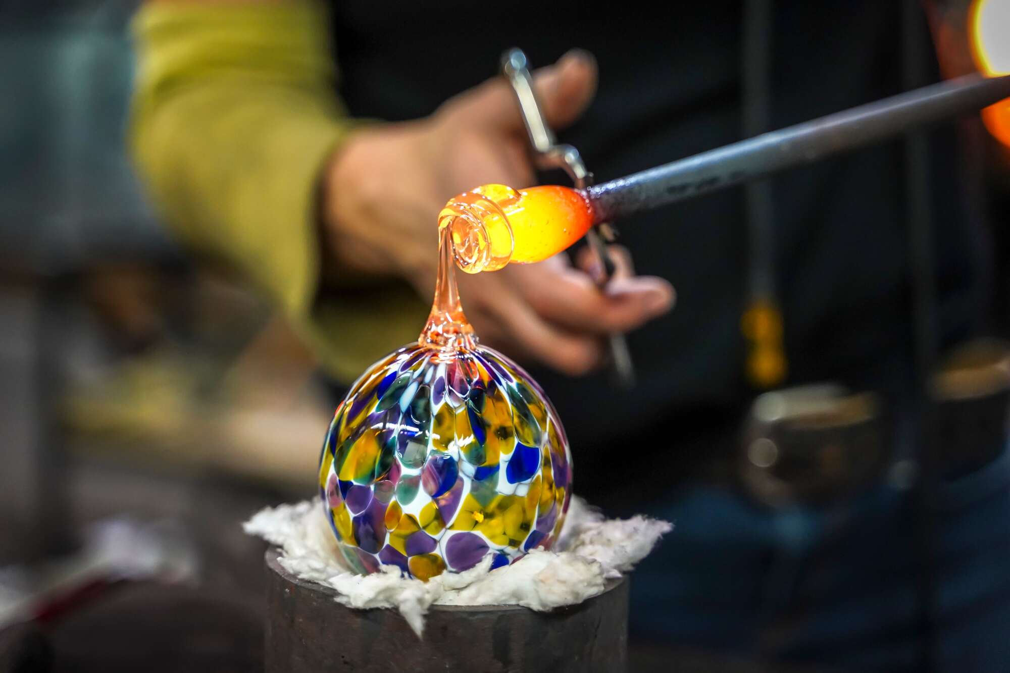 Conception de vases en verre
