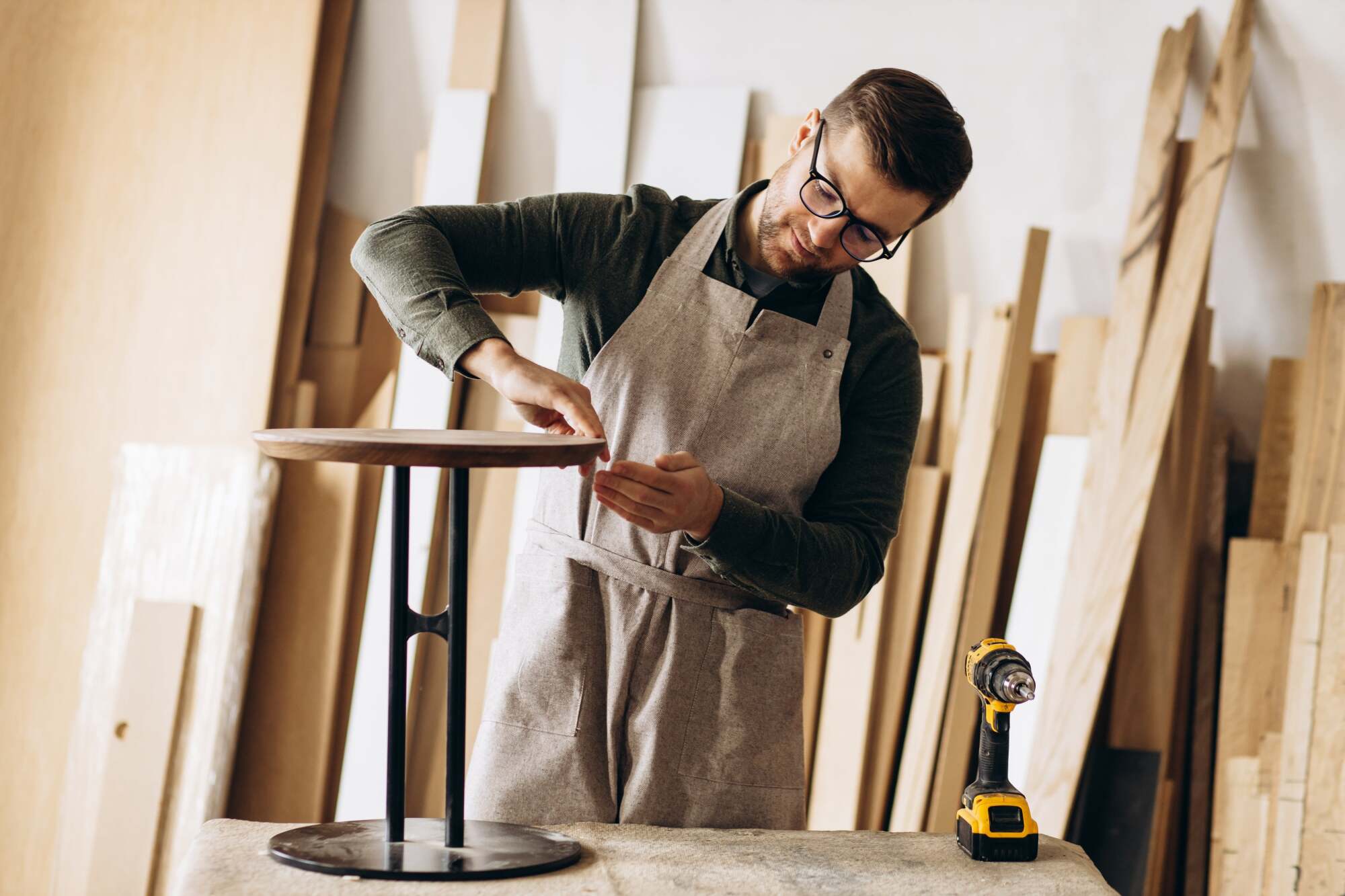 Création de tables basses