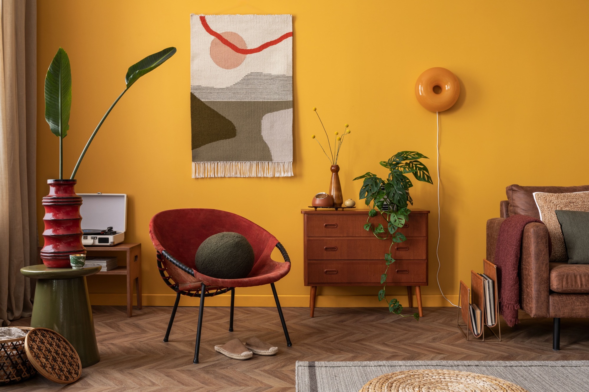 Design de mobilier vintage pour décoration