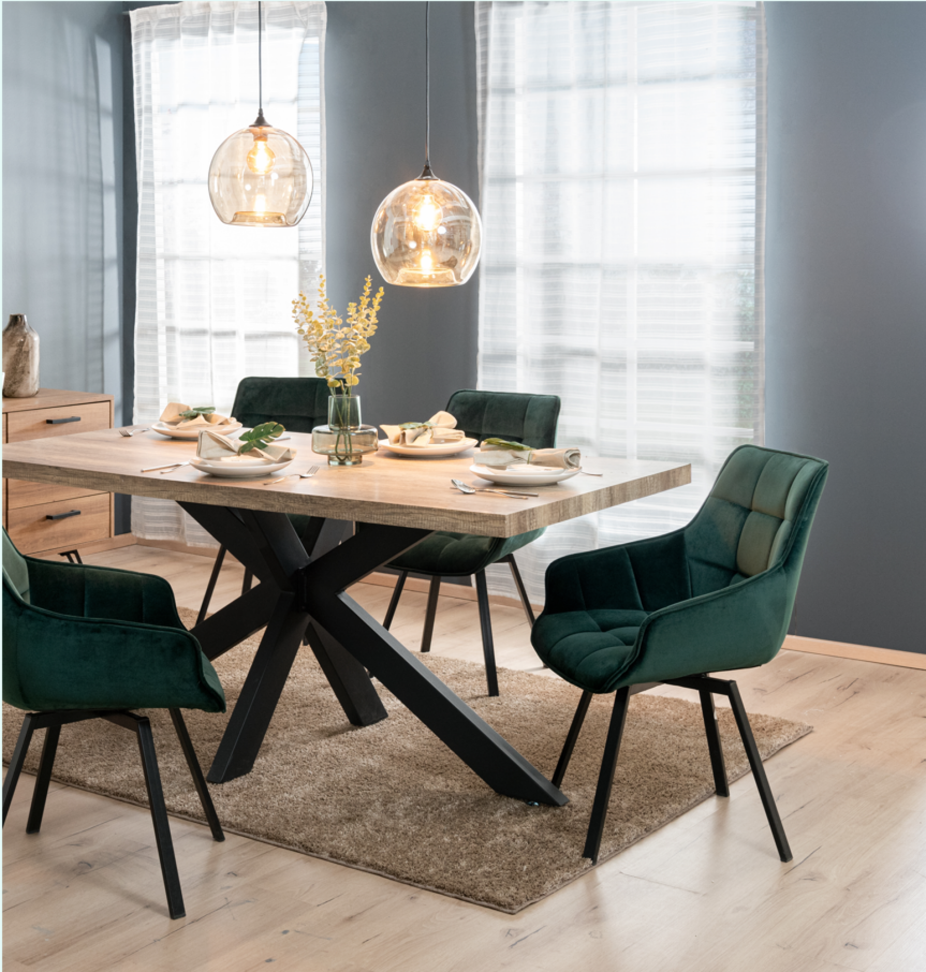 Ensemble de chaises de salle à manger