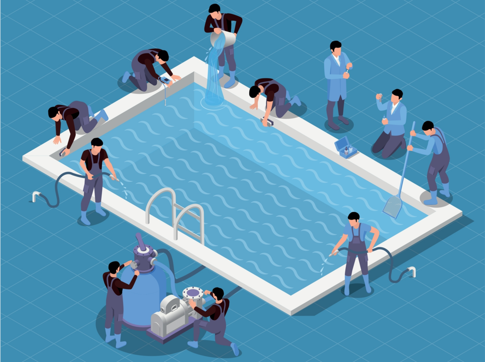 Entretien d’une piscine
