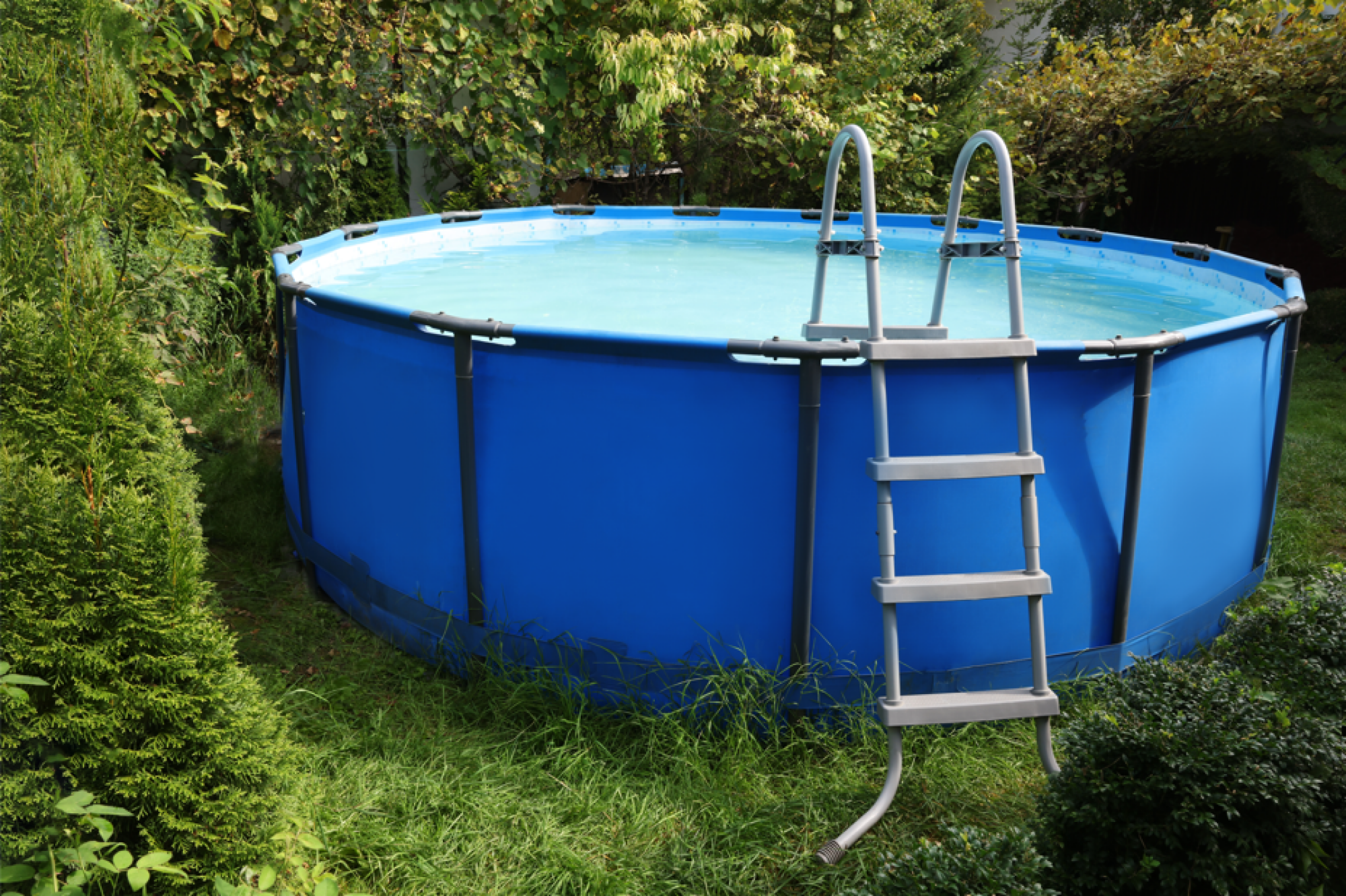 Installation de piscines autoportantes