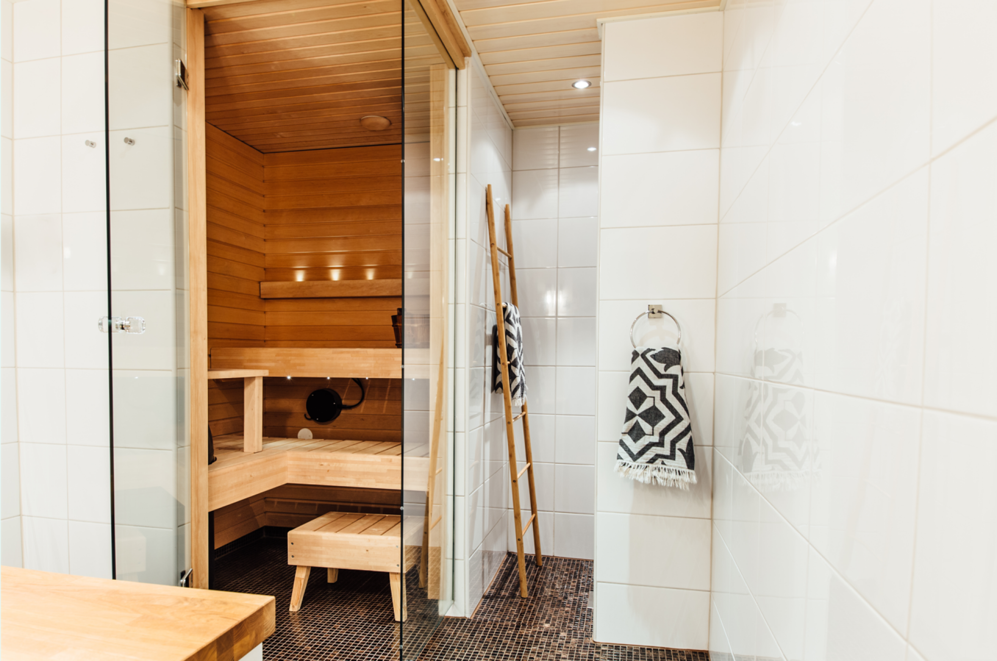 Service de sauna encastrable