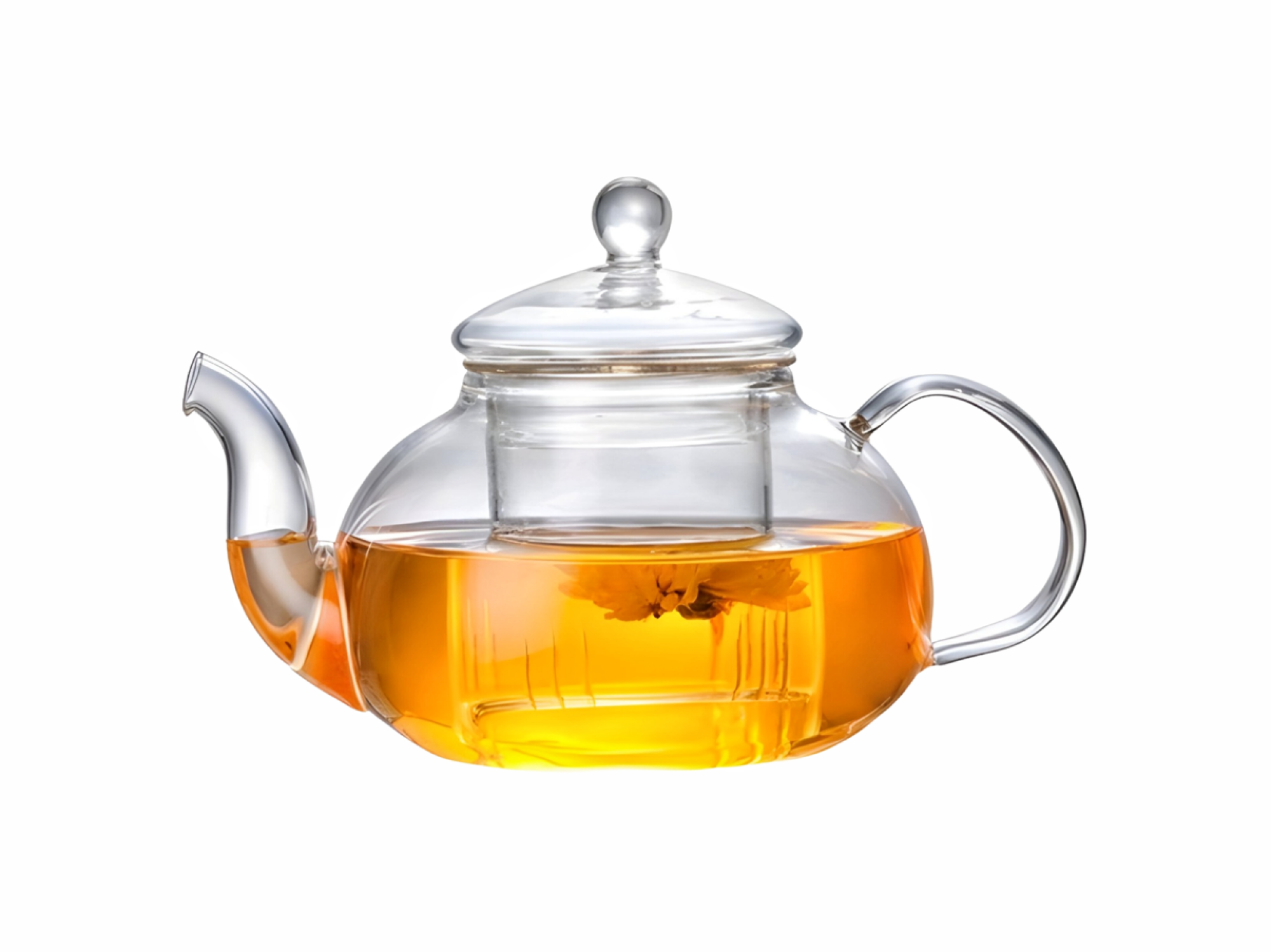 Théière en verre