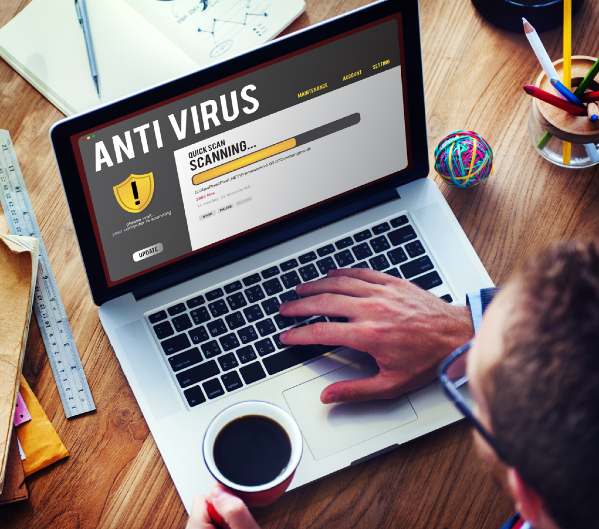Installation d'antivirus