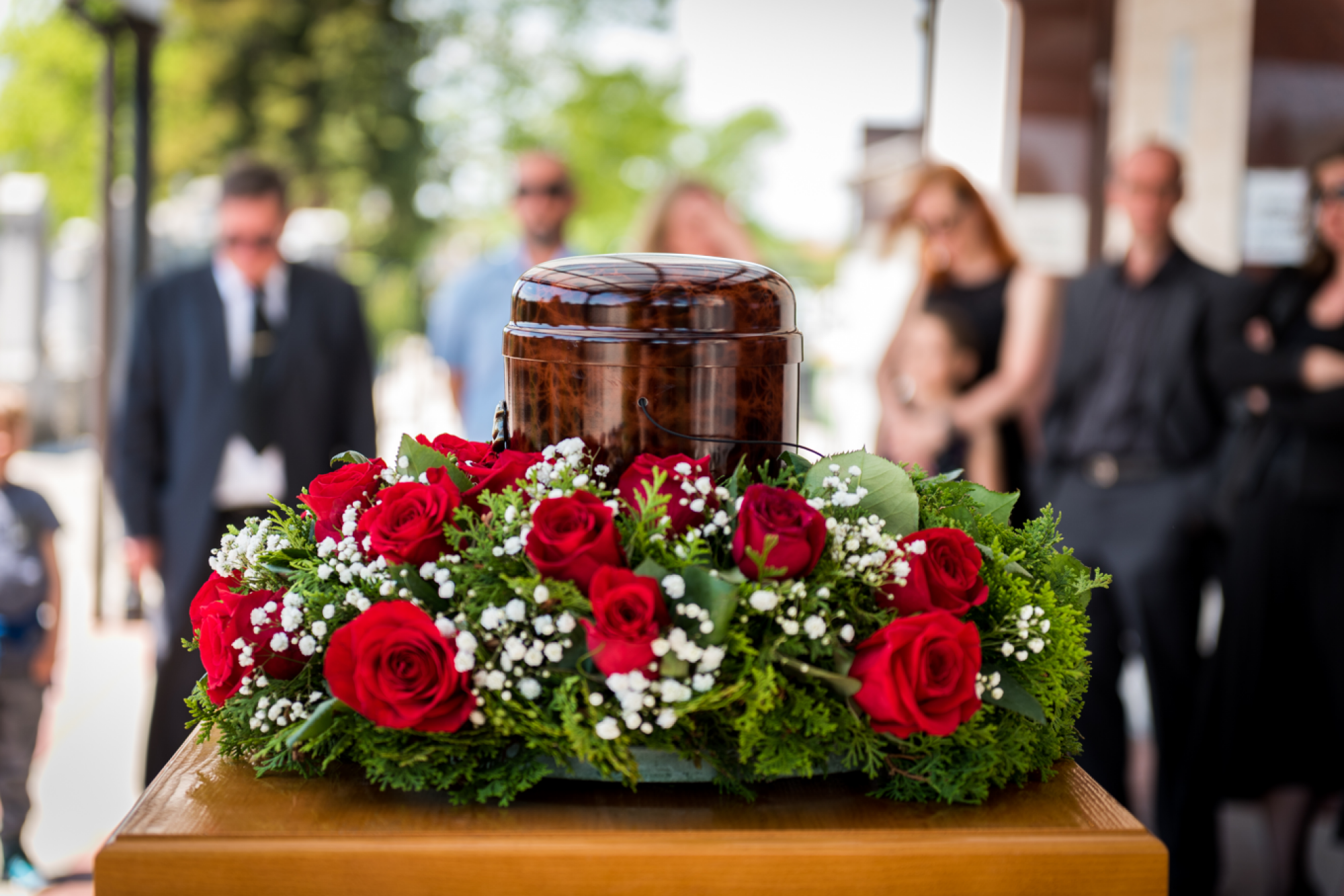 Vente de couronnes mortuaires