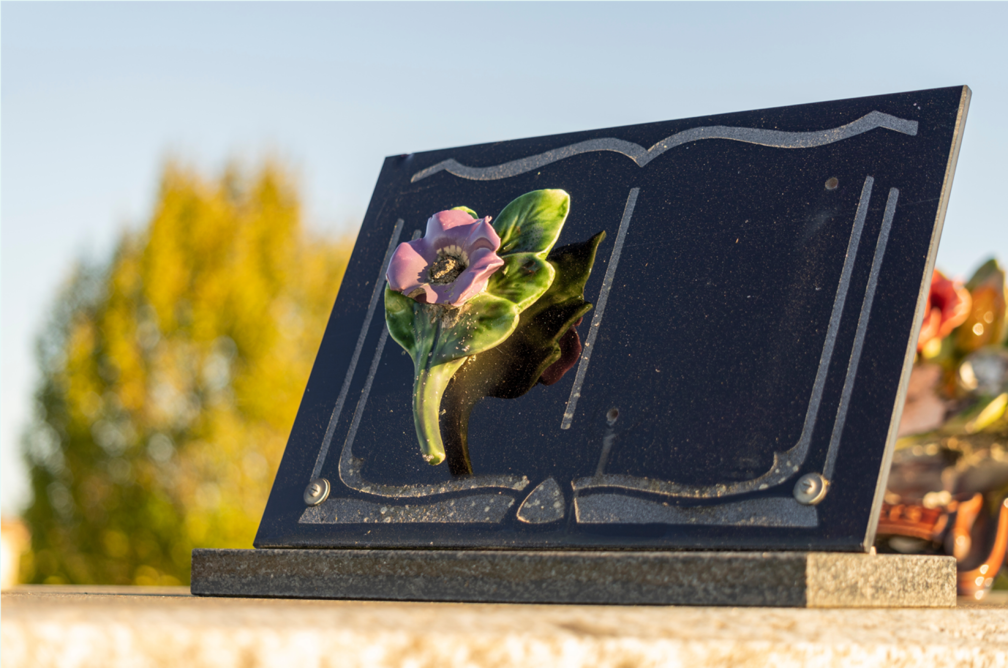 Vente de plaques funéraires