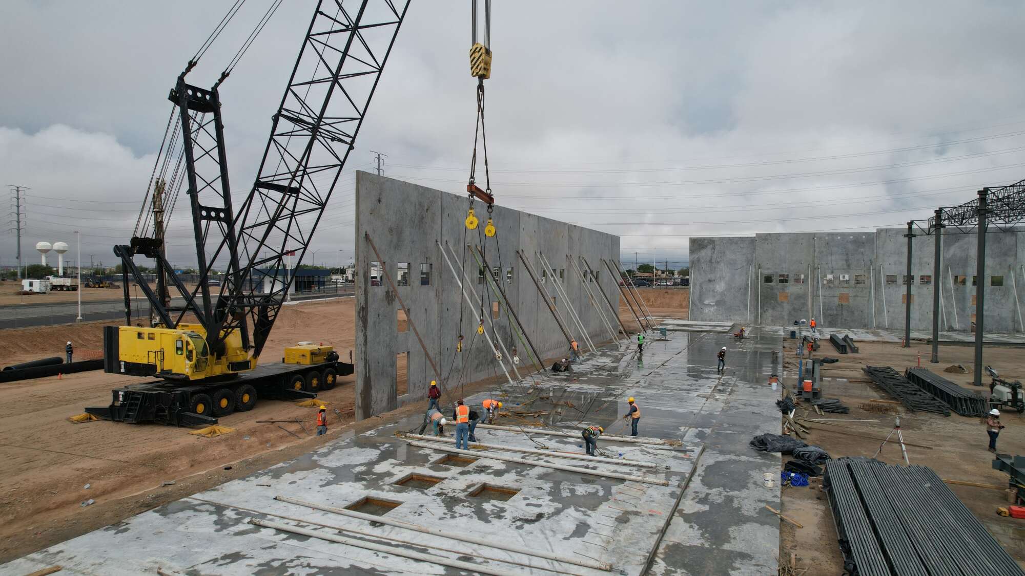 Construction de bâtiment industriel