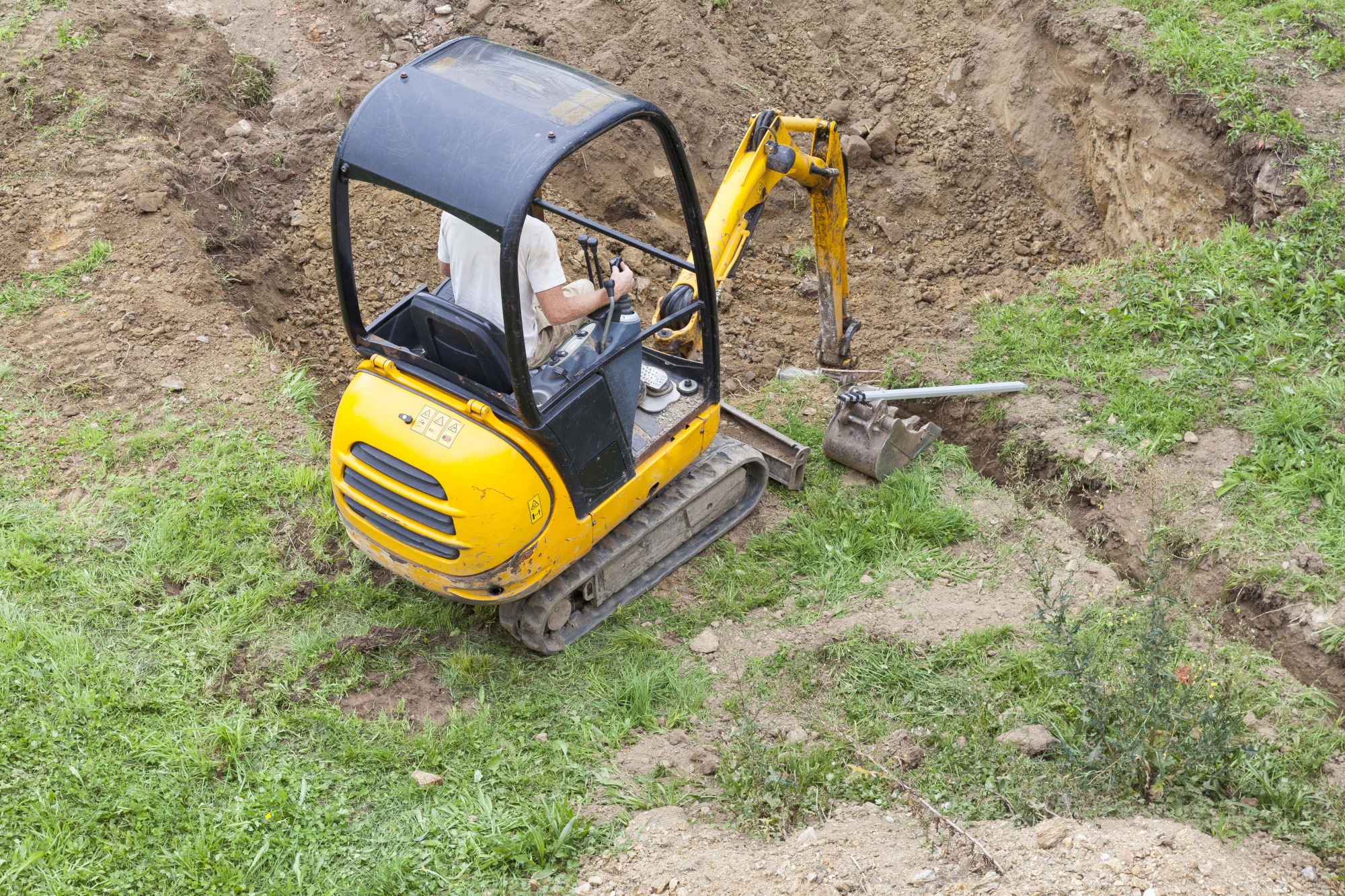Excavation pour piscine