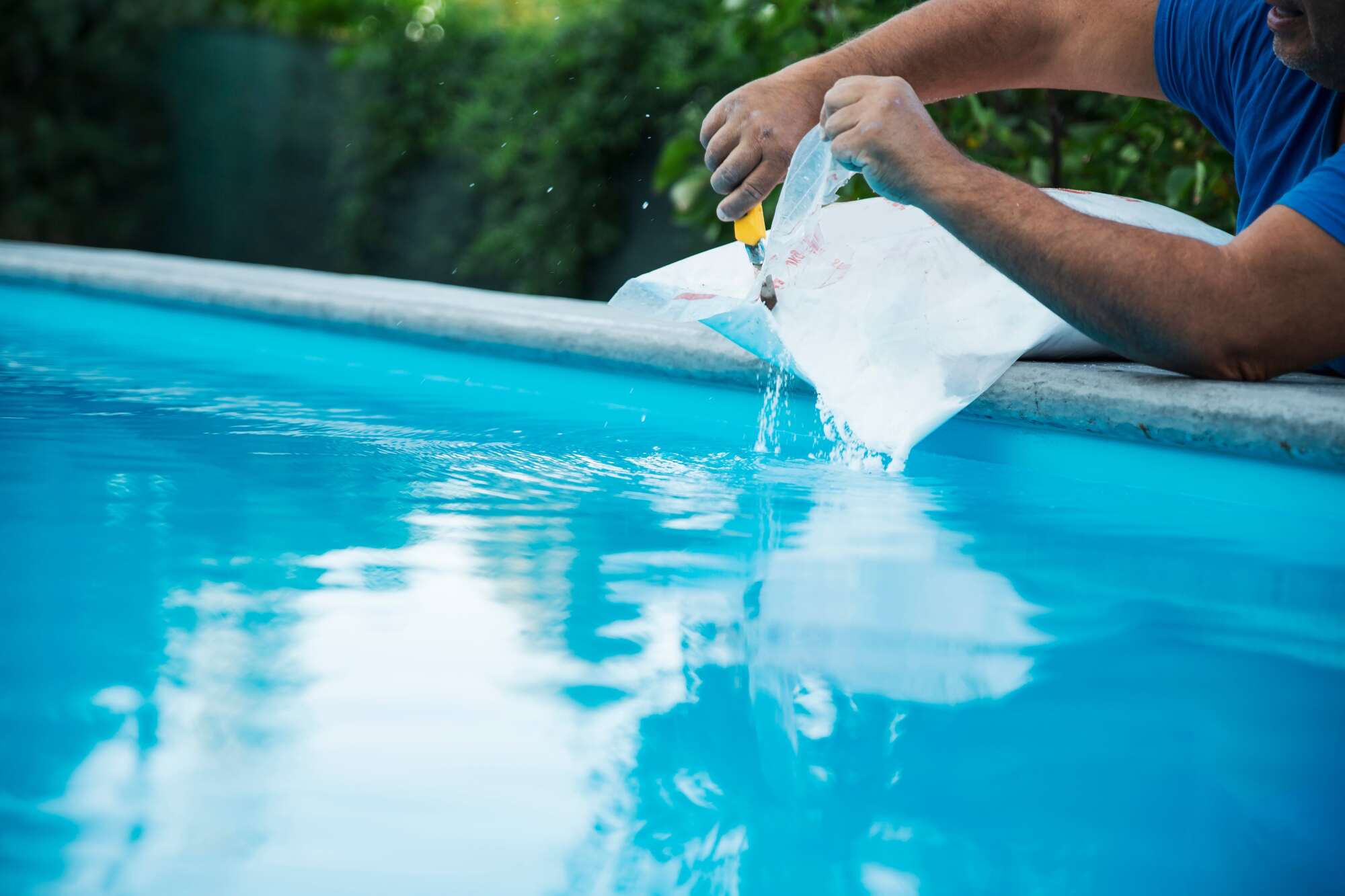 Remise en fonctionnement de piscines après hiver