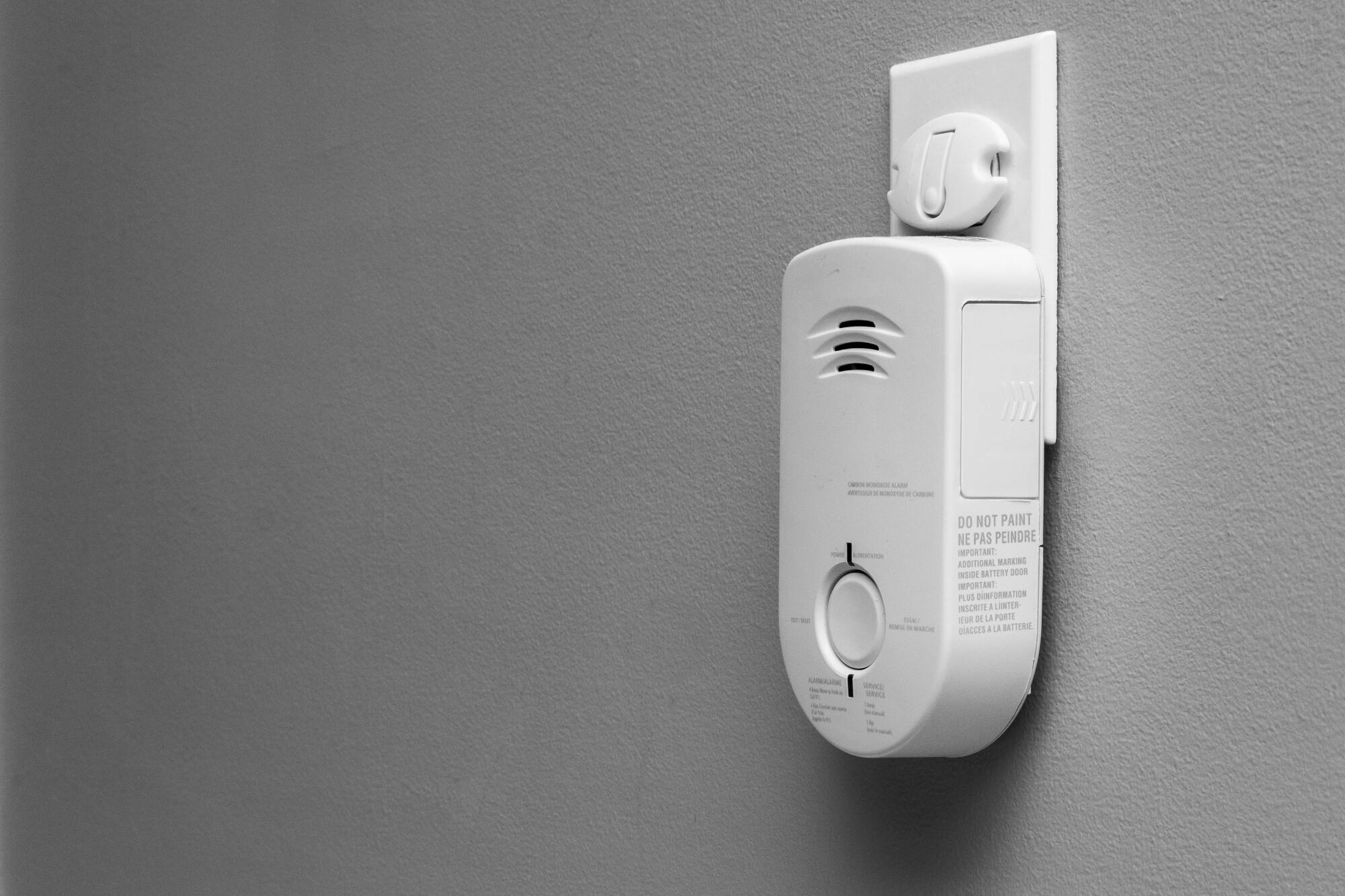 Vérification du fonctionnement des détecteurs de monoxyde de carbone