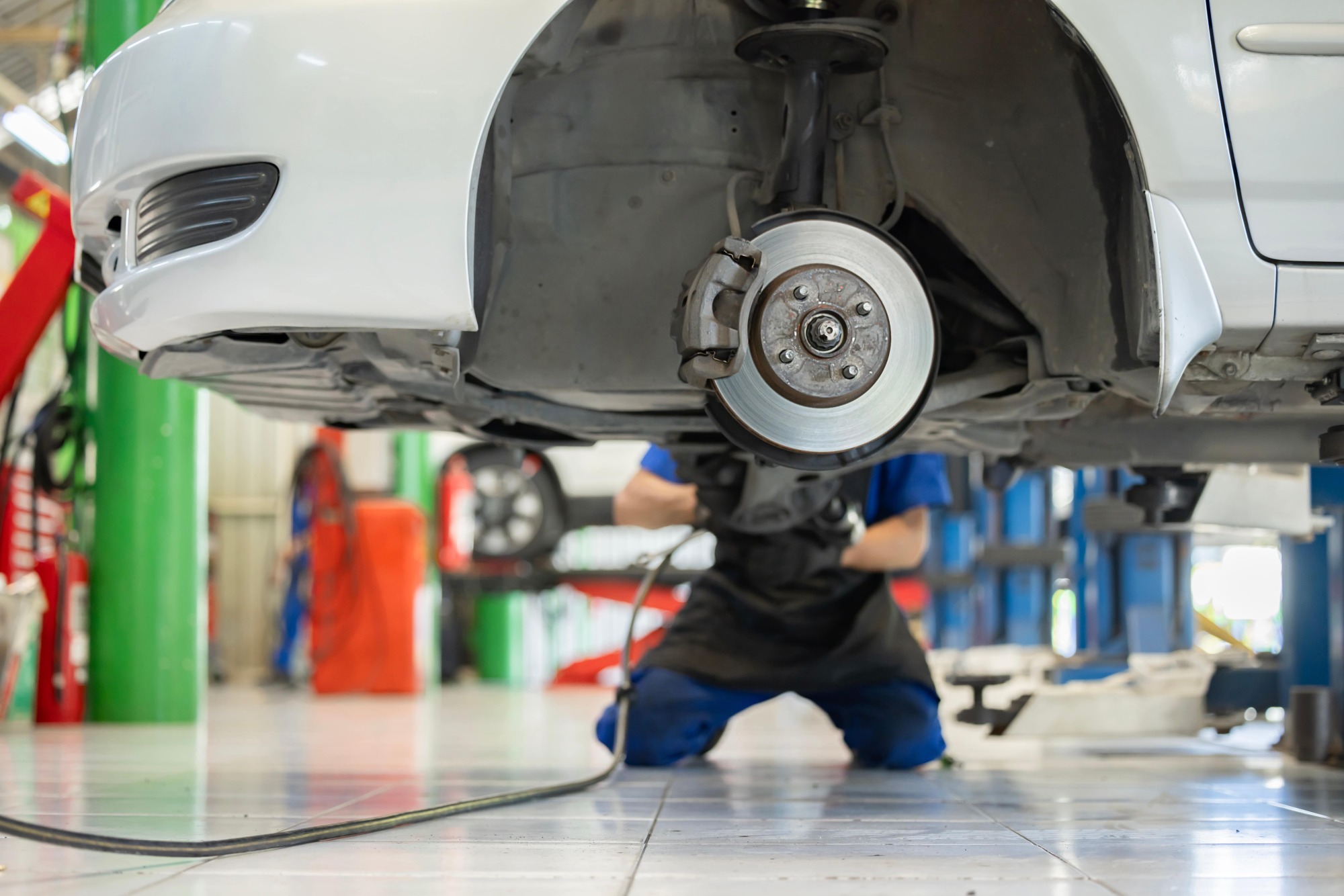 Service de plaquettes de frein