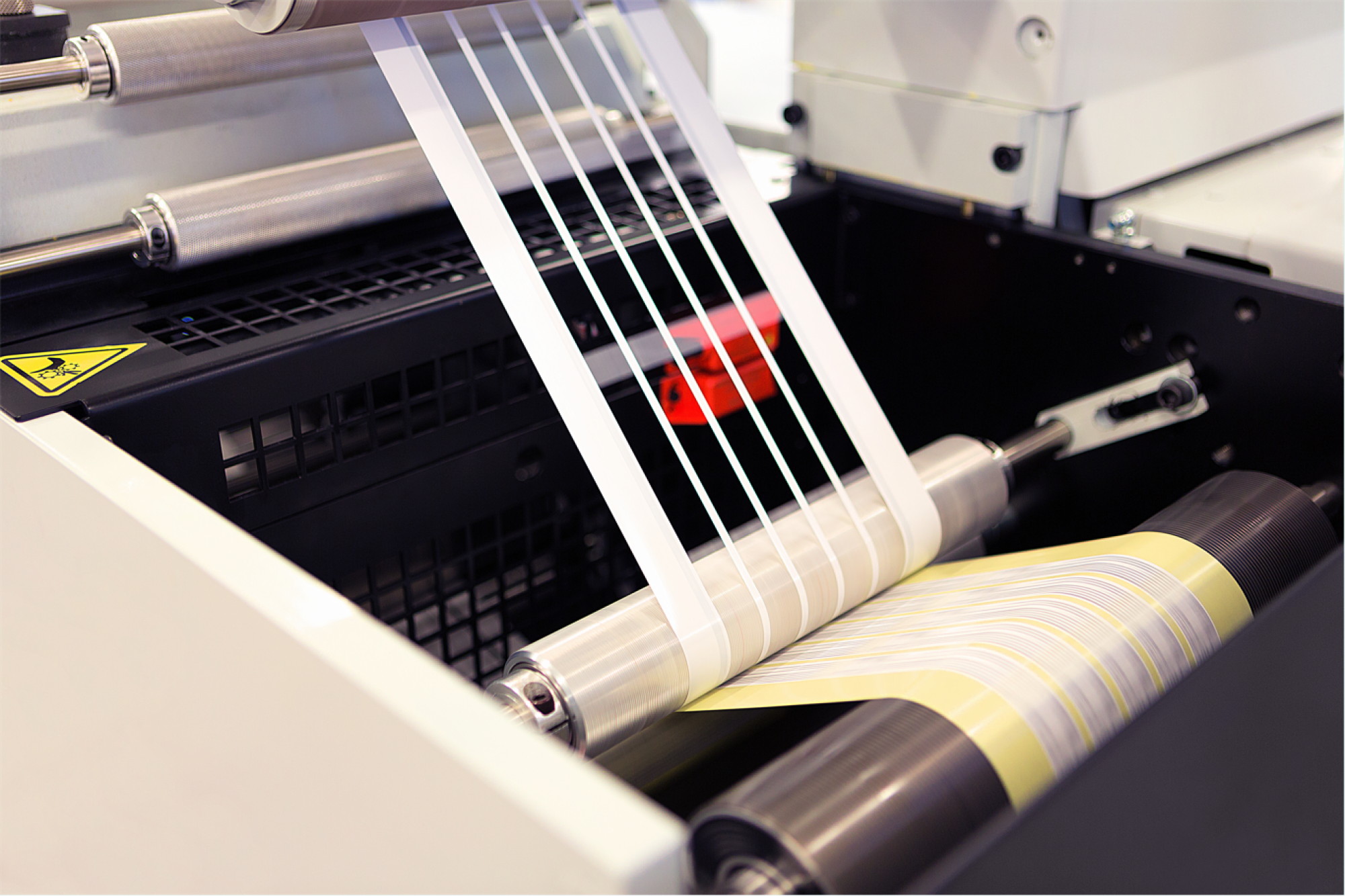 Impression par flexographie d'étiquettes