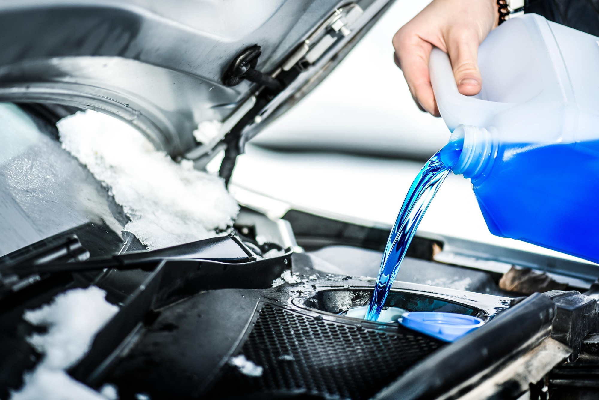 Vérification de niveau de liquide