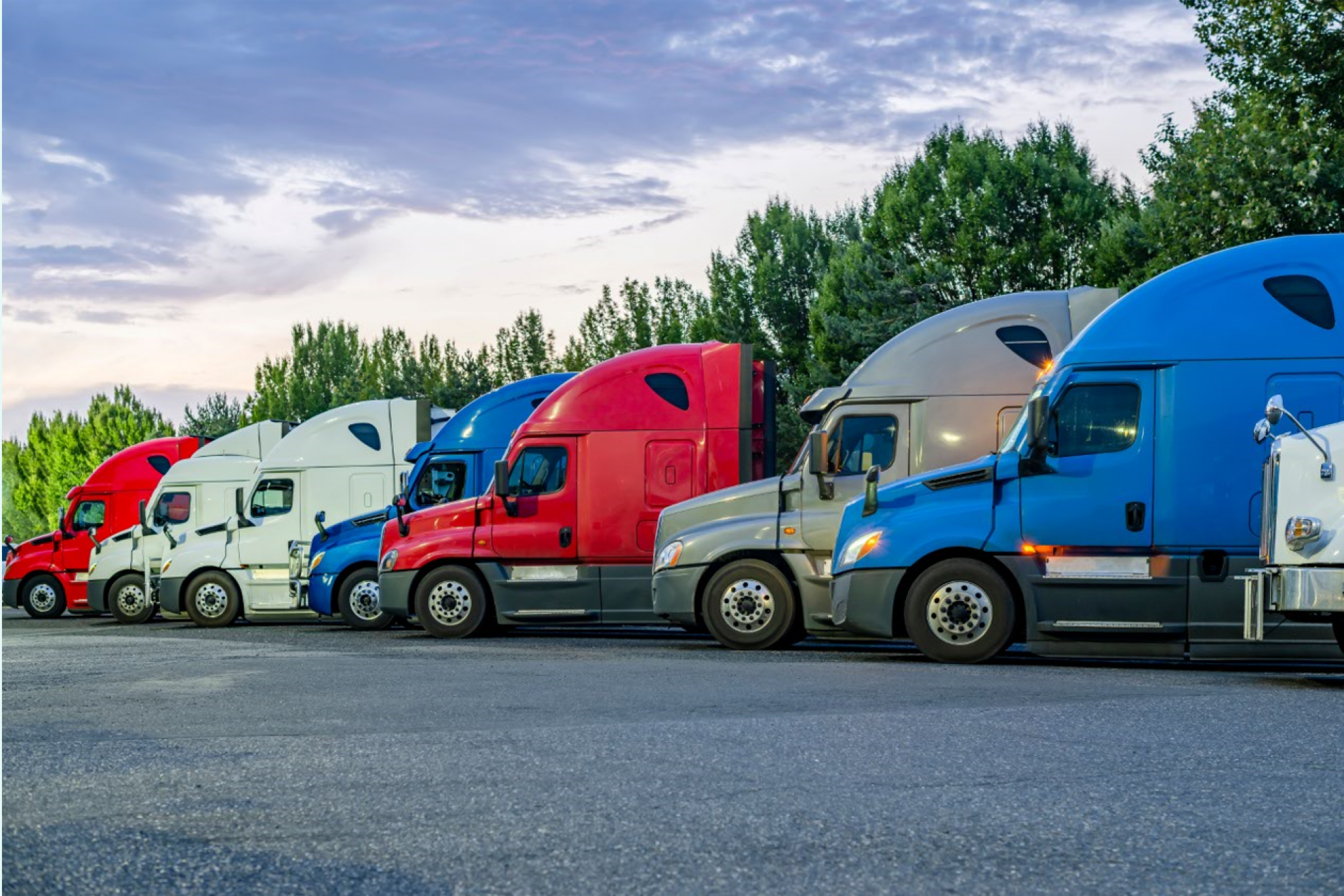 Pose d'adhésifs sur poids lourds