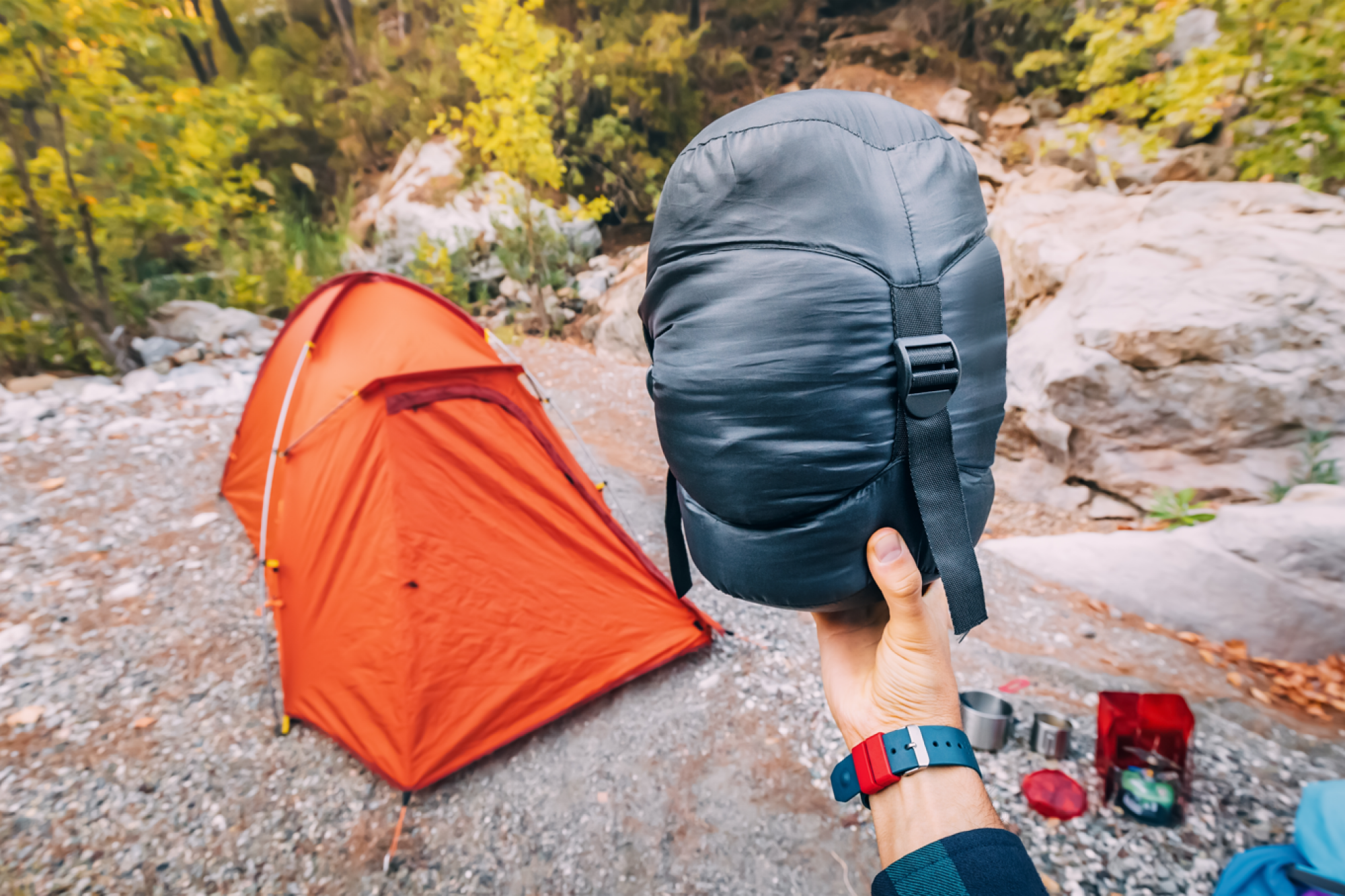 Sac de couchage d'alpinisme