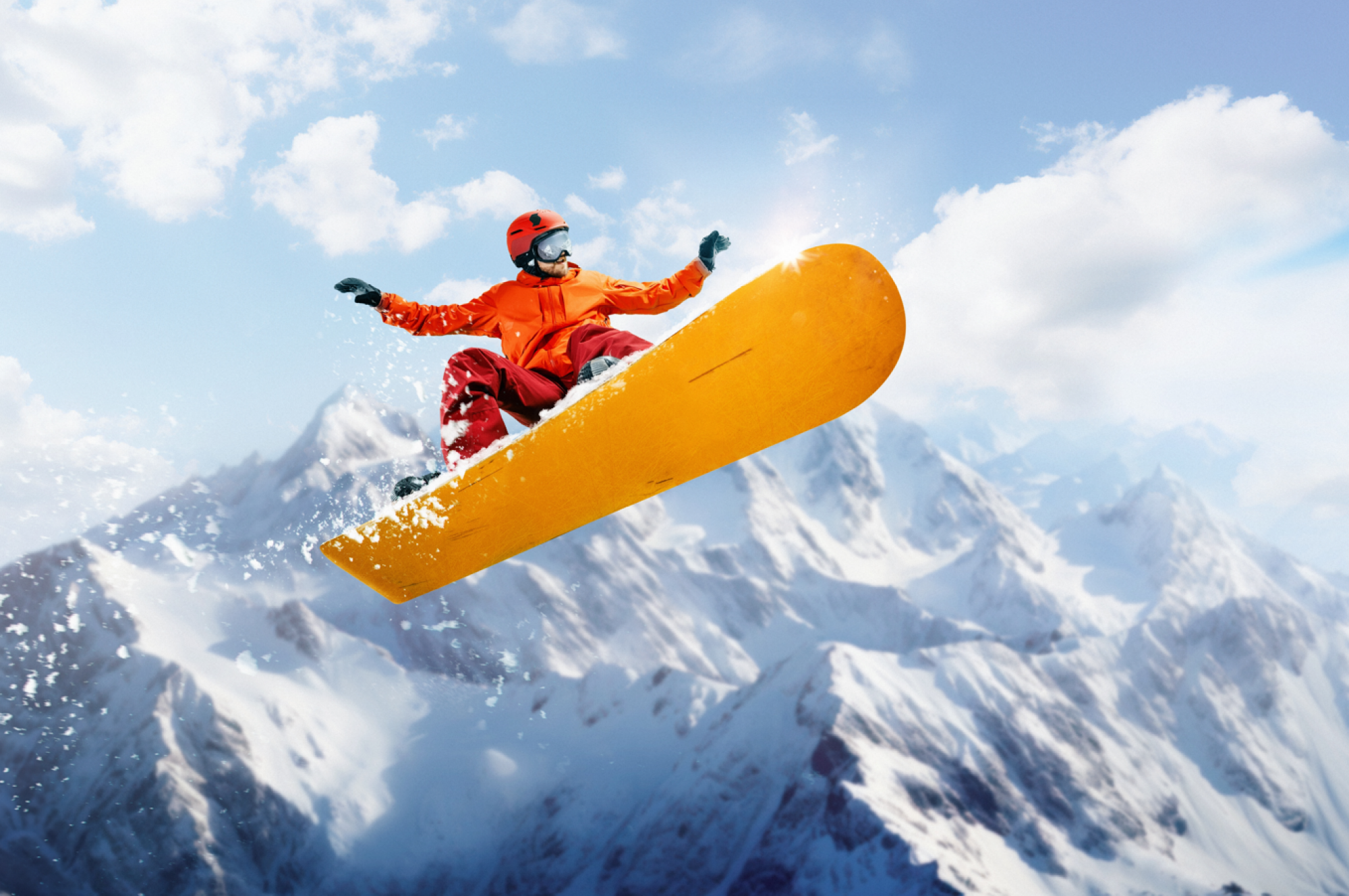 Gants de snowboard en néoprène