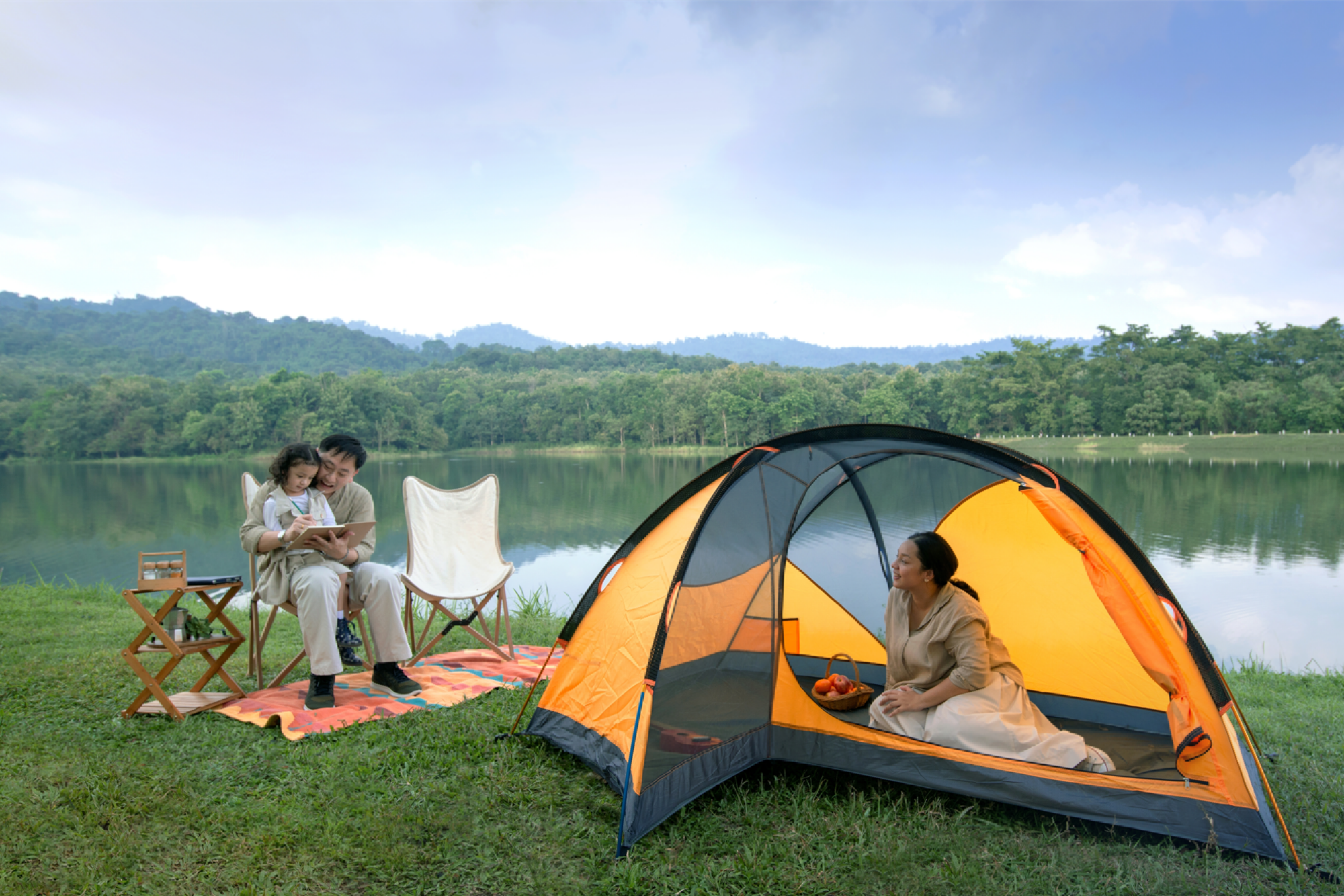 Tente de camping