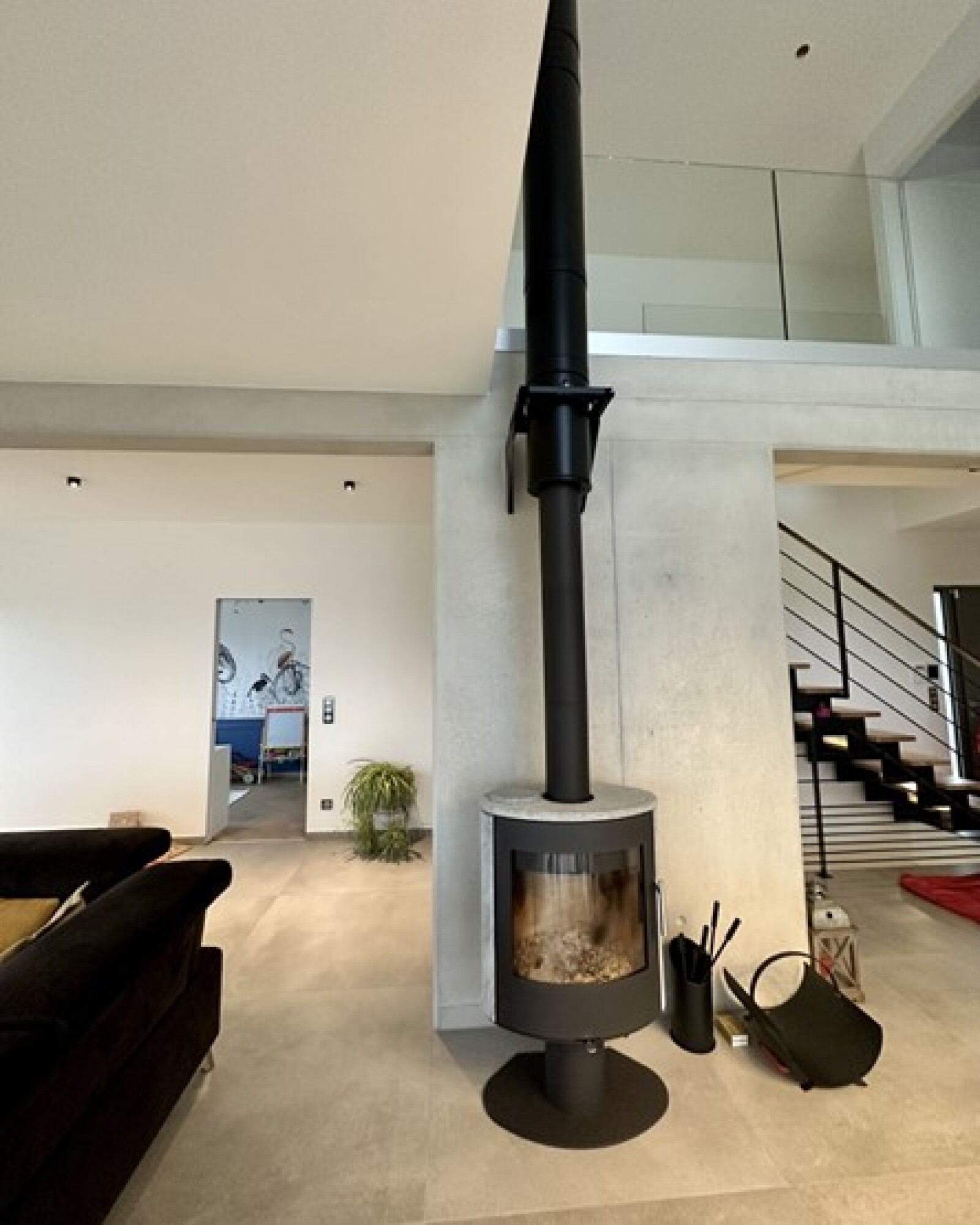 Maison avec vide sur séjour