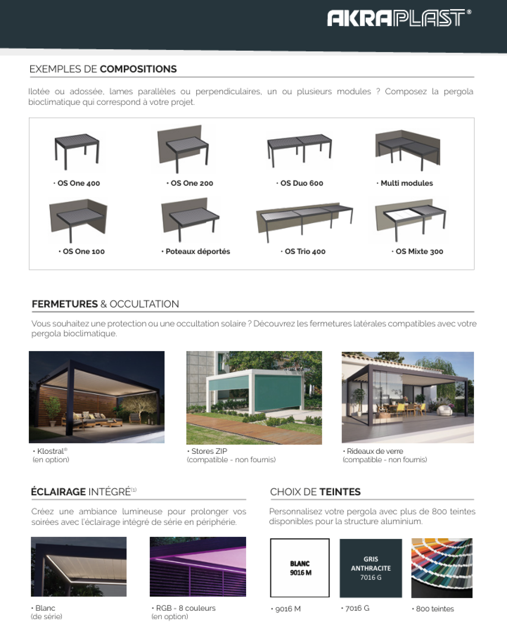 Pergola bioclimatique ombrisun®