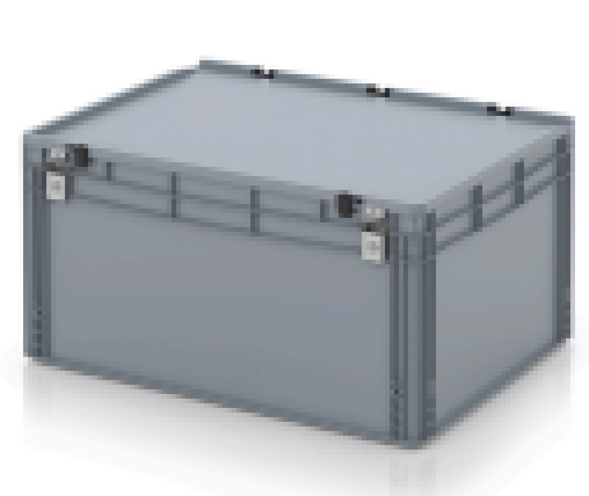 Caisse en plastique sécurisée