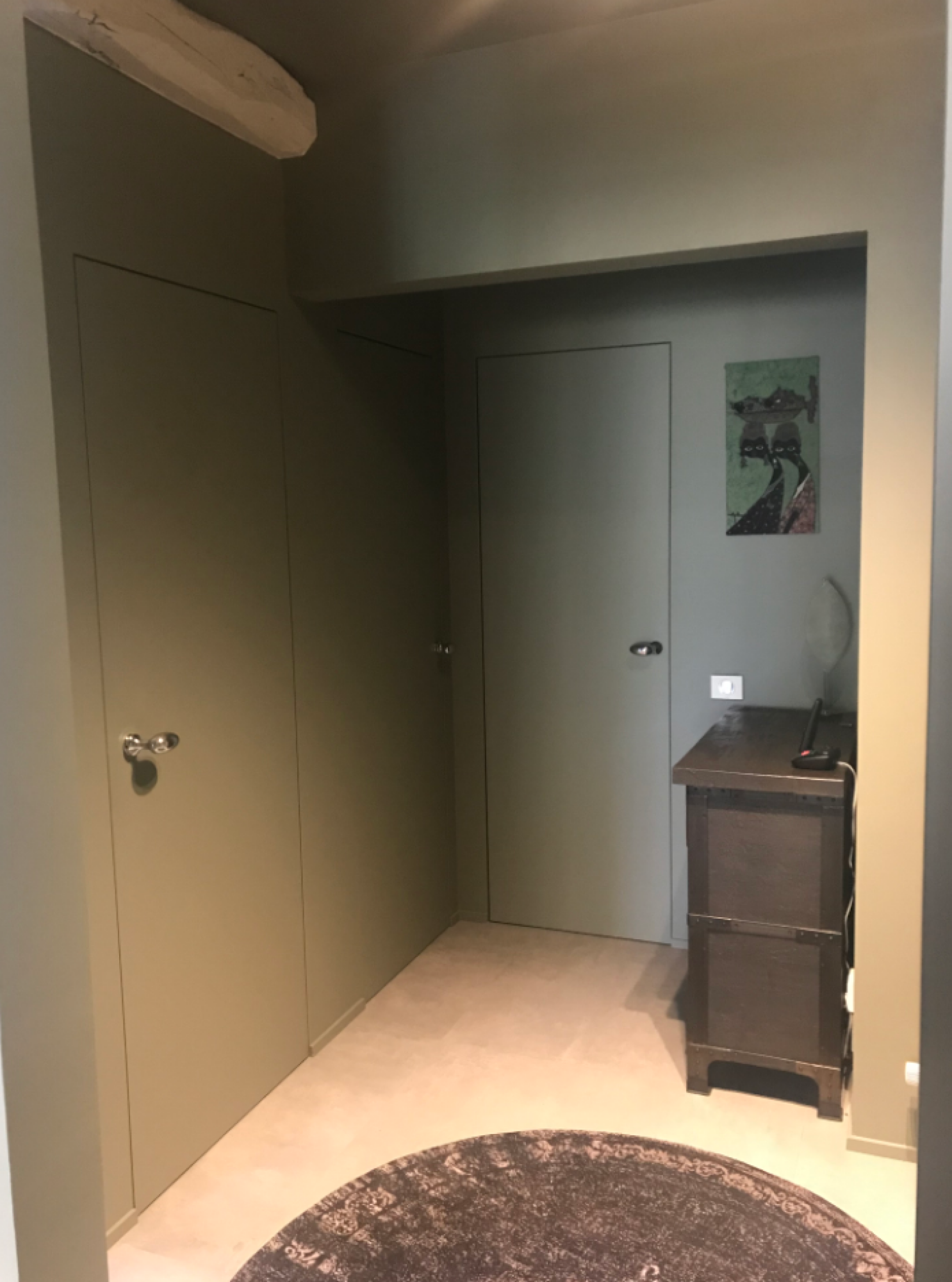 Porte intérieure affleurante sur-mesure