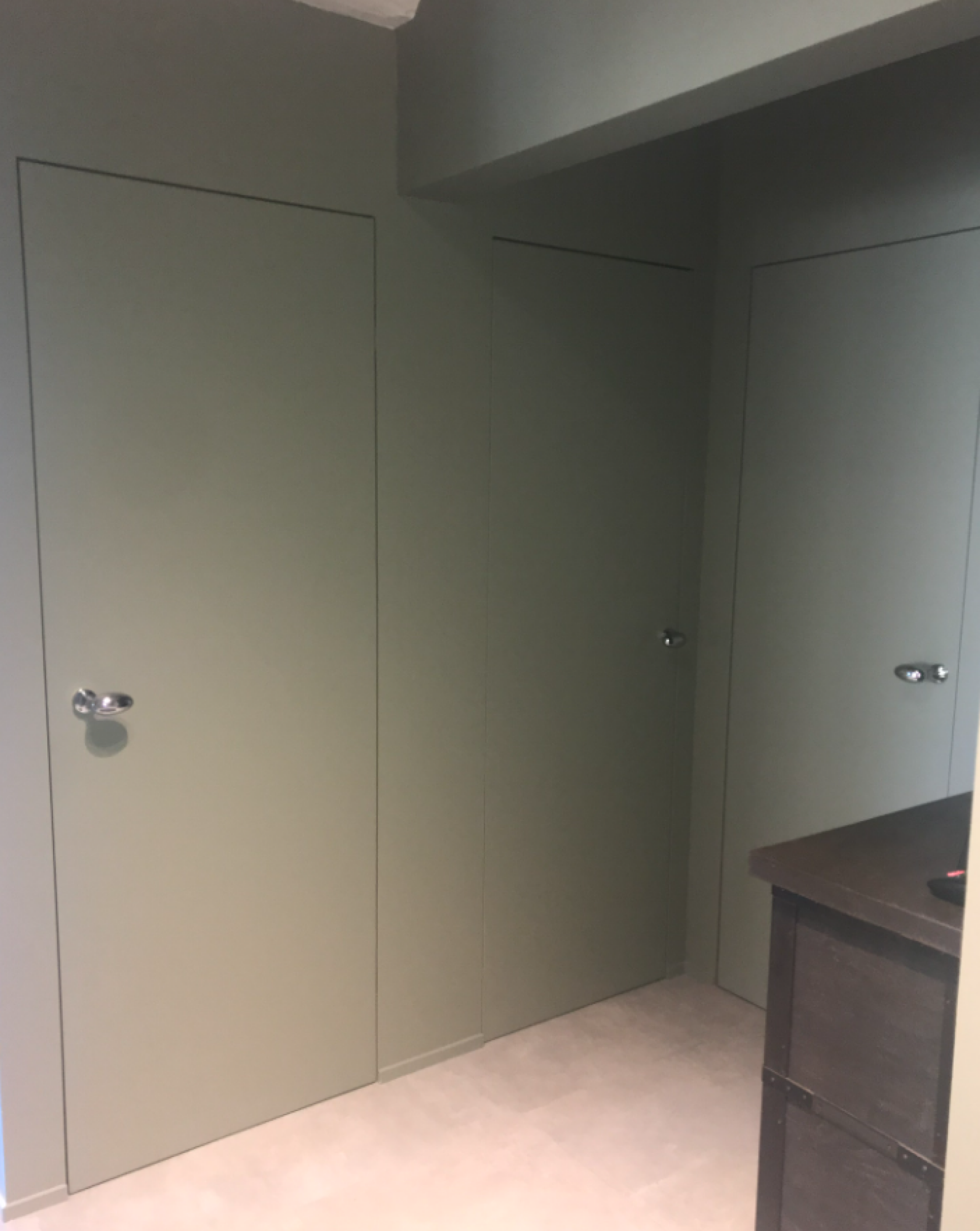 Porte intérieure affleurante sur-mesure
