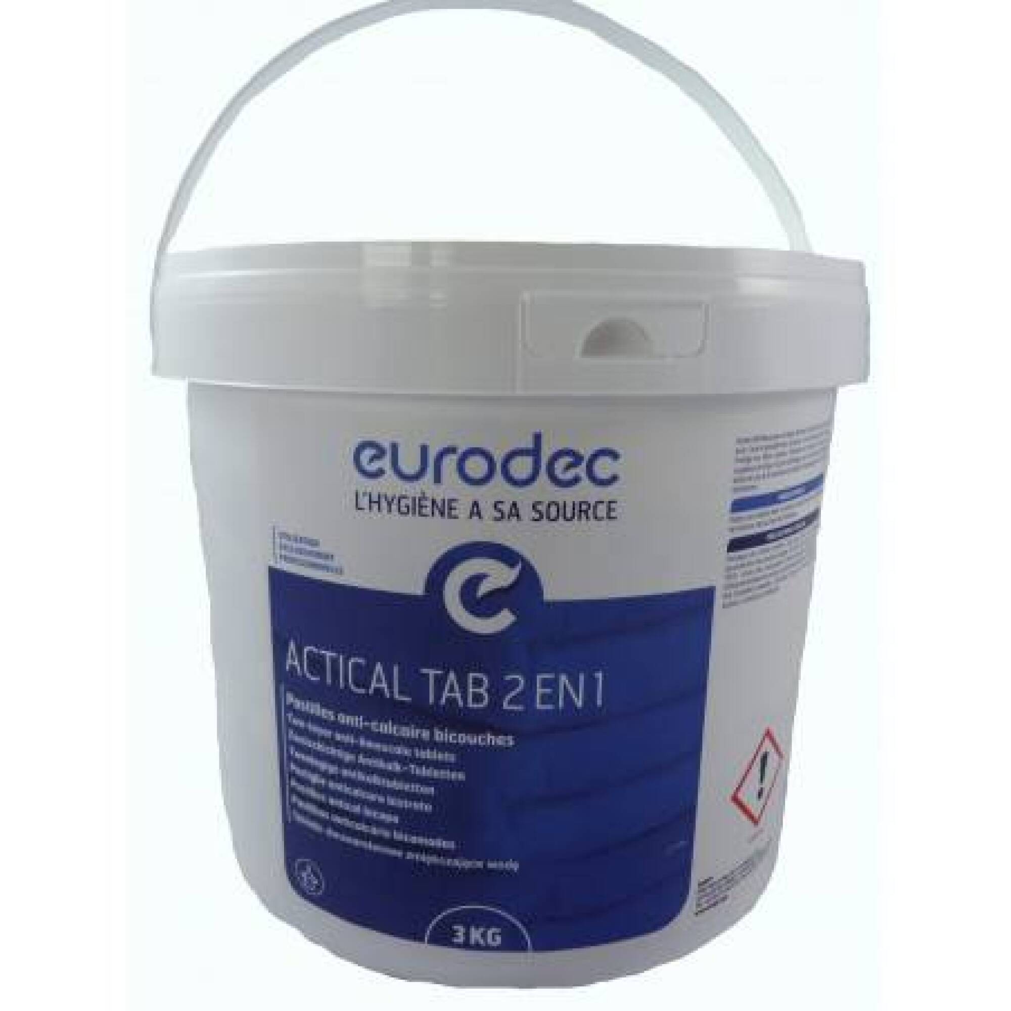 Eurodec anti calcaire 185 pastilles HL006