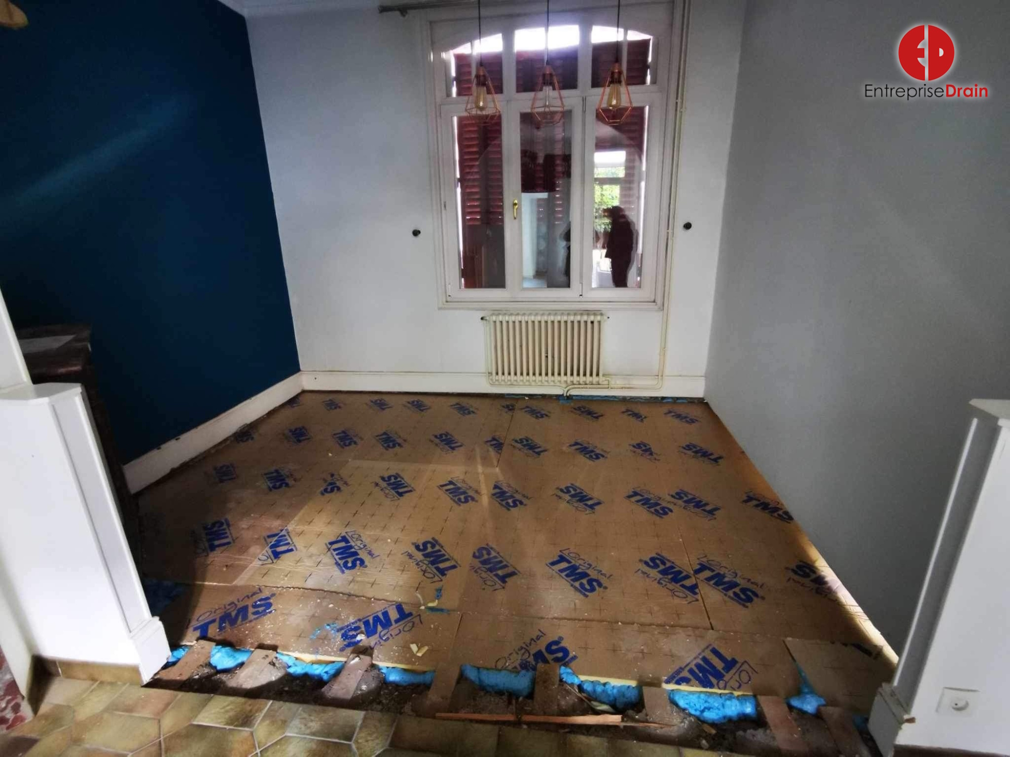 Isolation thermique de plancher bas