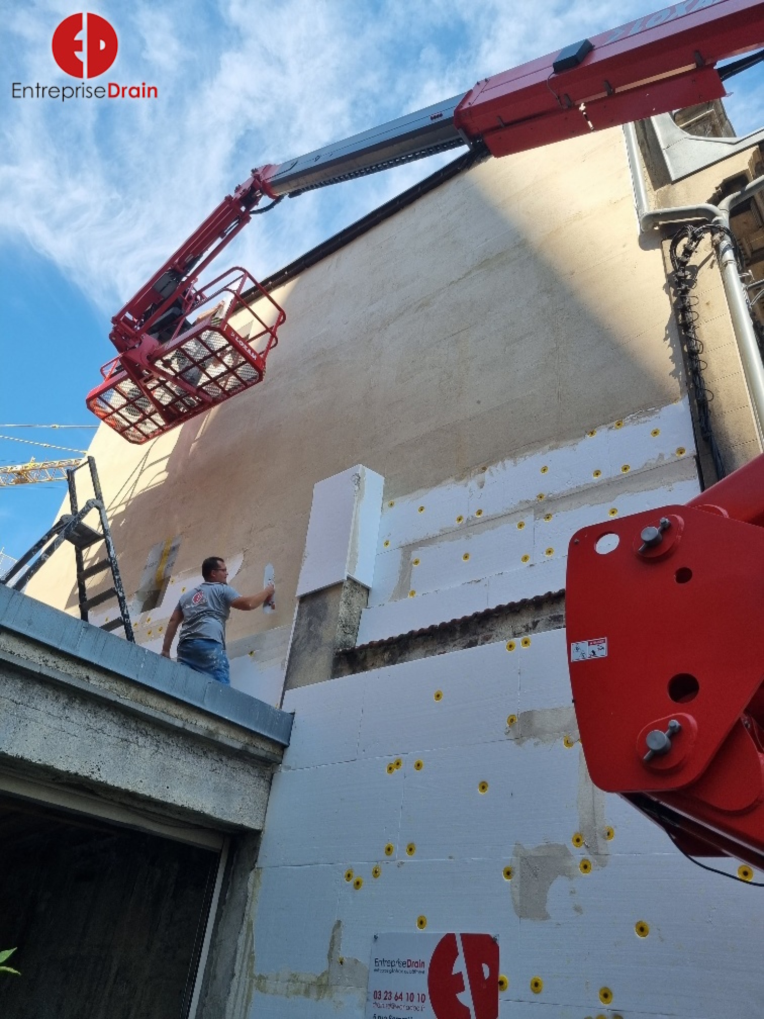 Isolation thermique des murs par l'extérieur