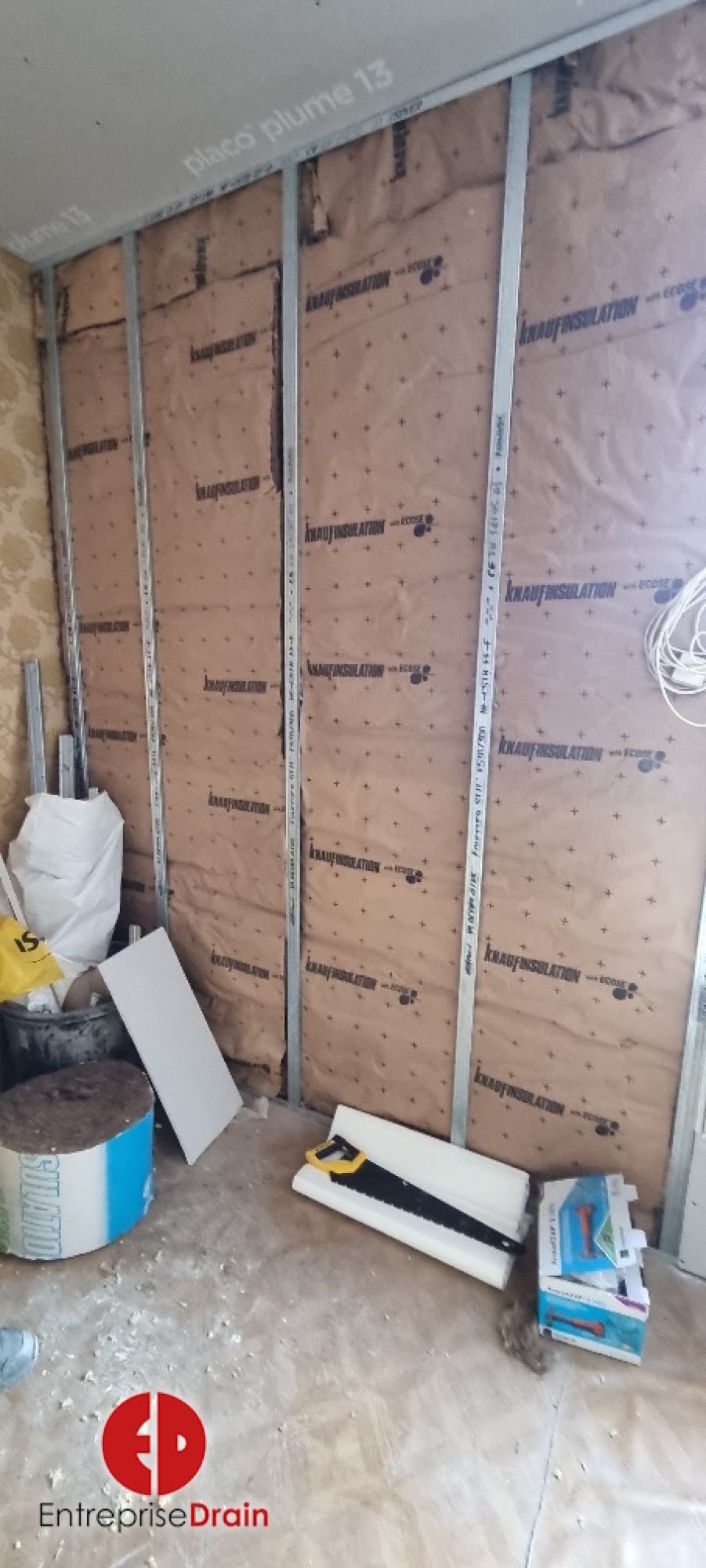 Isolation thermique des murs par l’intérieur