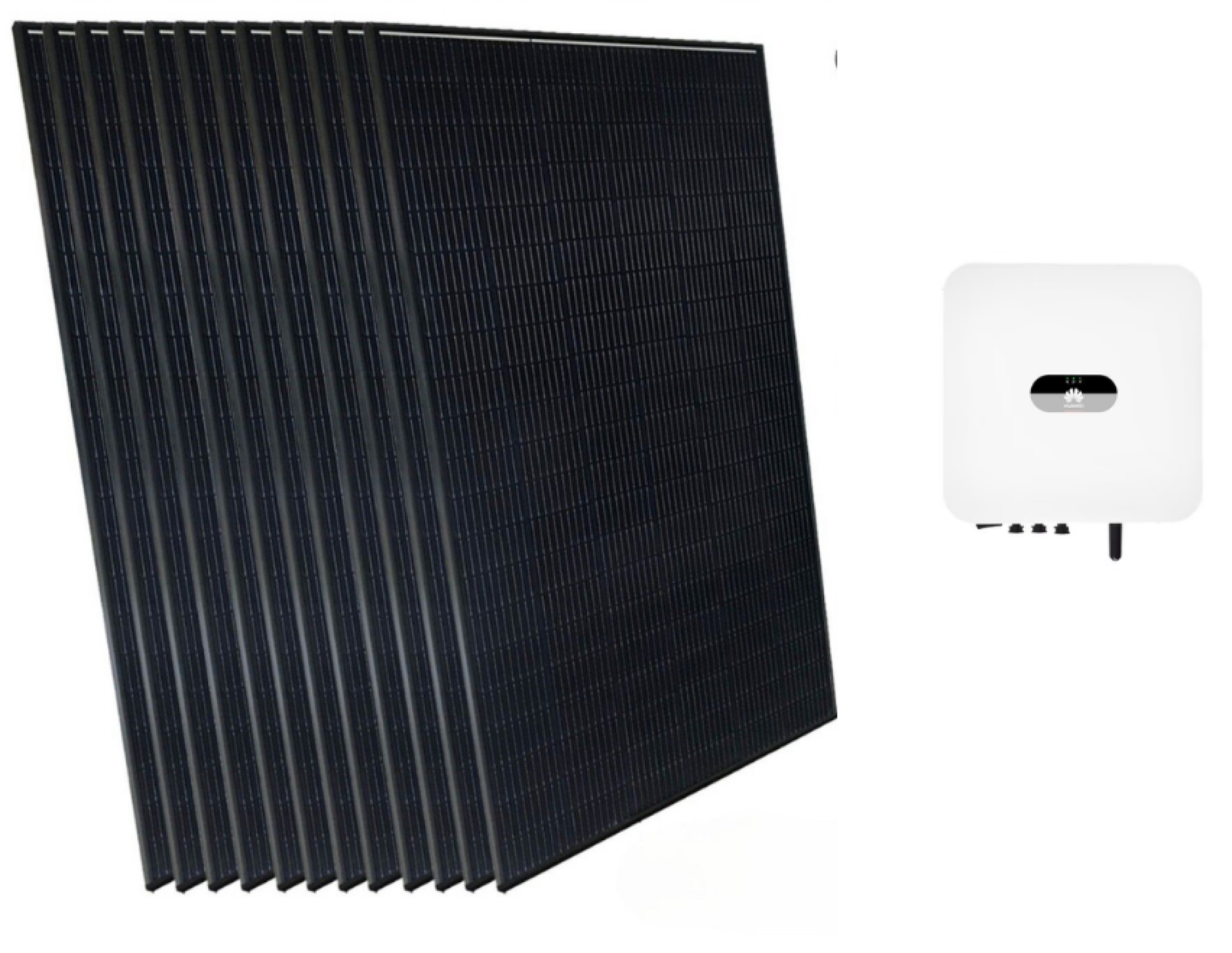 Pack photovoltaïque 6 kWc – Spécial Alsace : Panneaux 500 W et onduleur centrale Huawei